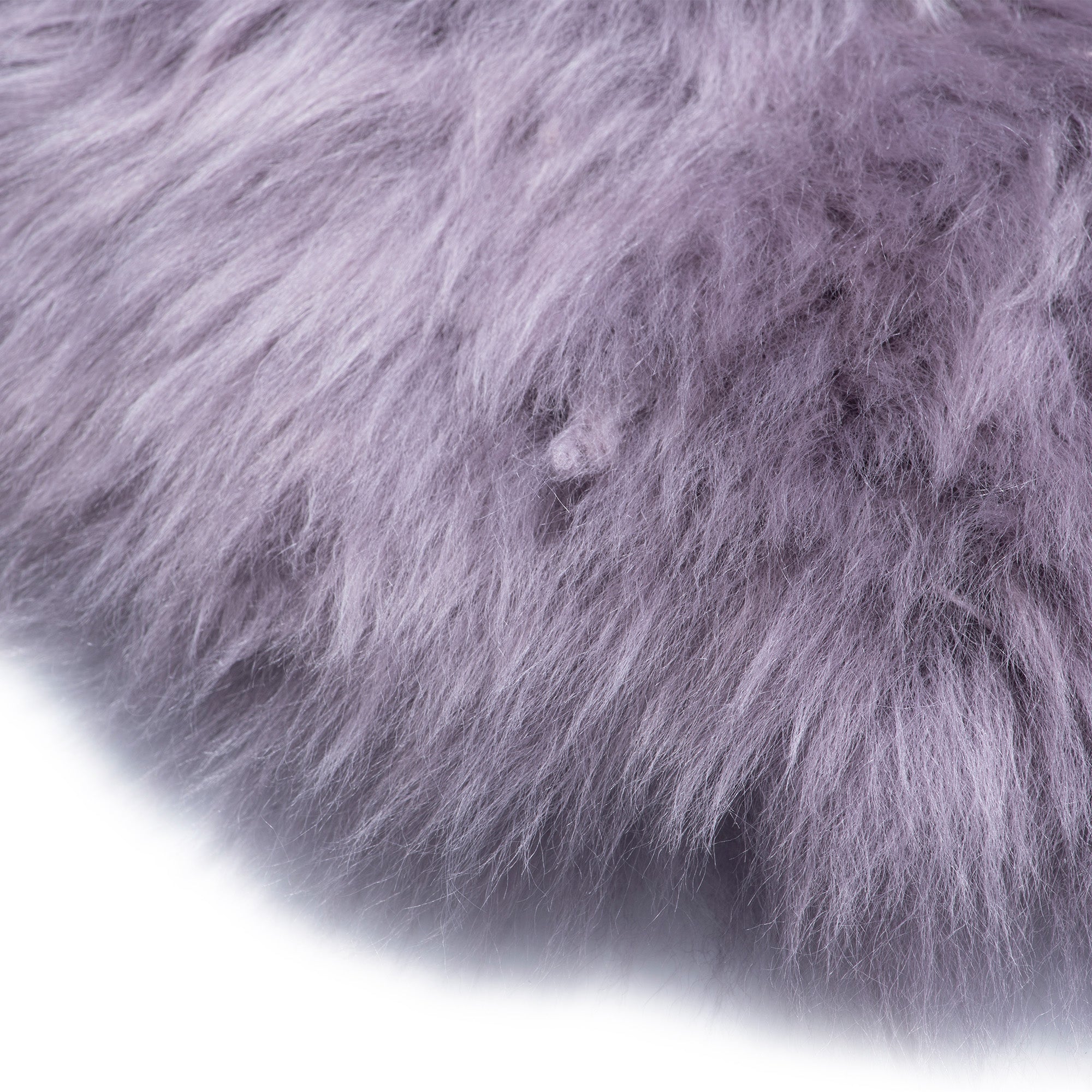 Single Color Long Wool Rugs 105cm