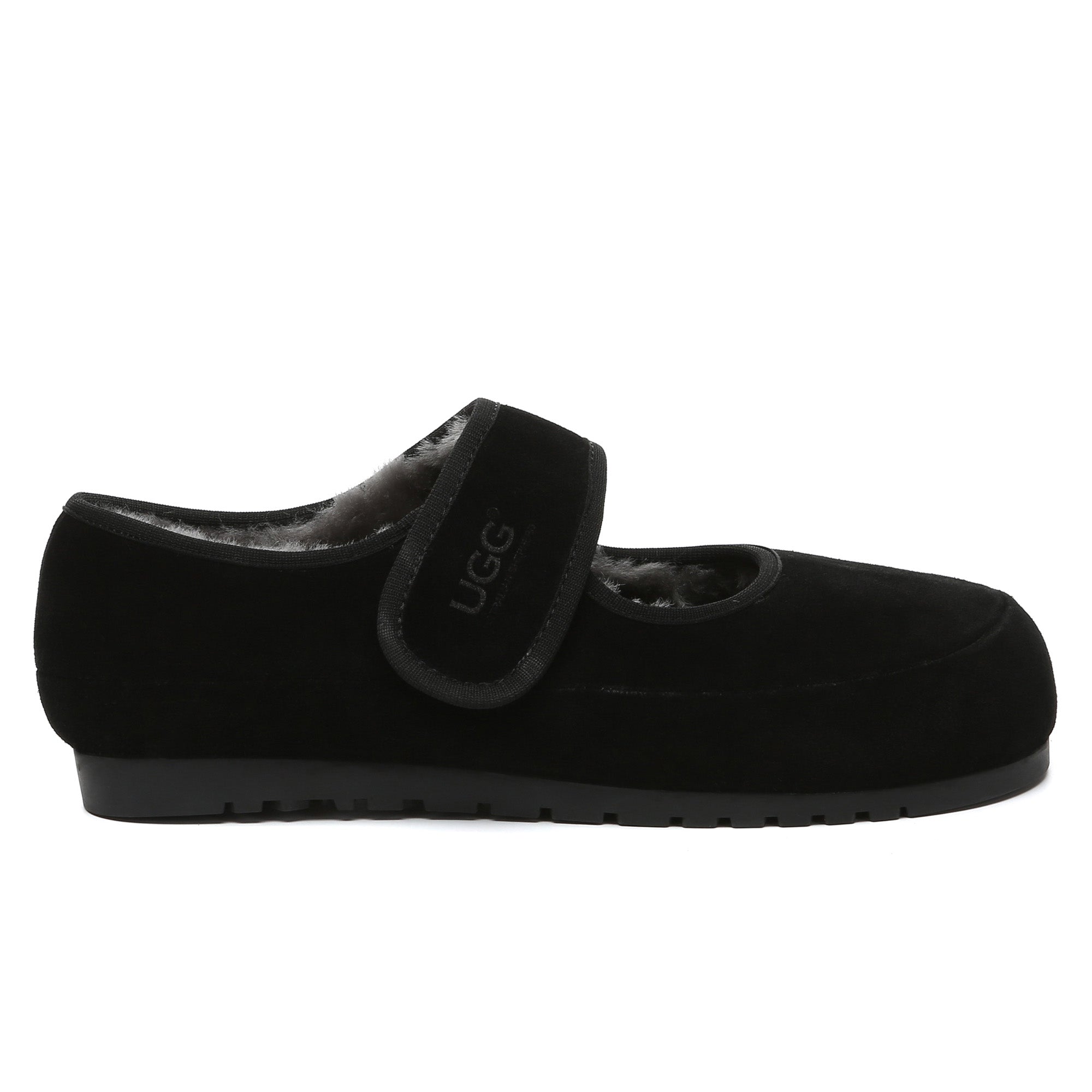 EverUgg Mary Jane strap loafer slippers for women, featuring classic UGG slipper style with comfortable straps and cozy design.