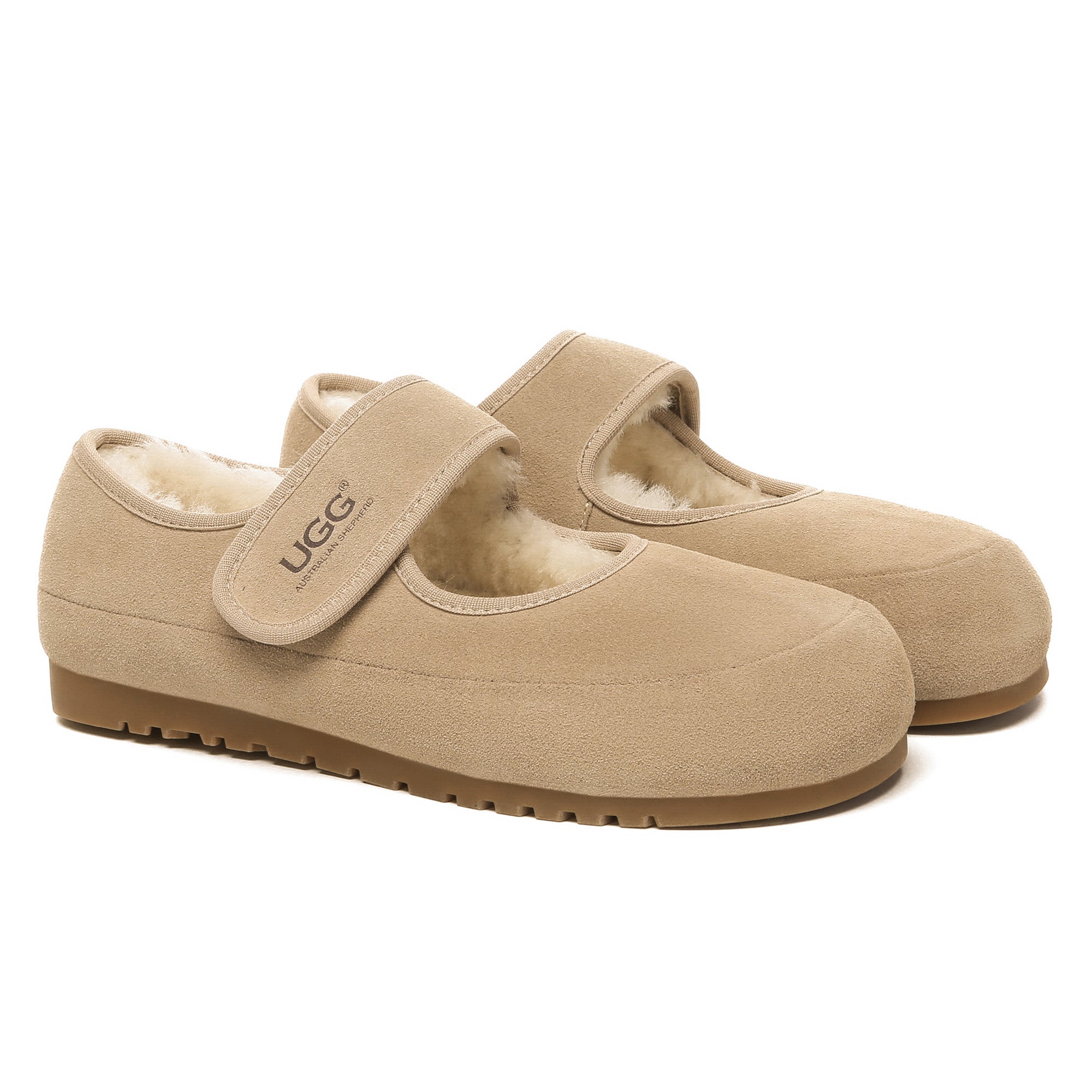 EverUgg Mary Jane strap loafer slippers for women featuring classic UGG style with comfortable slip-on design and stylish detailing.