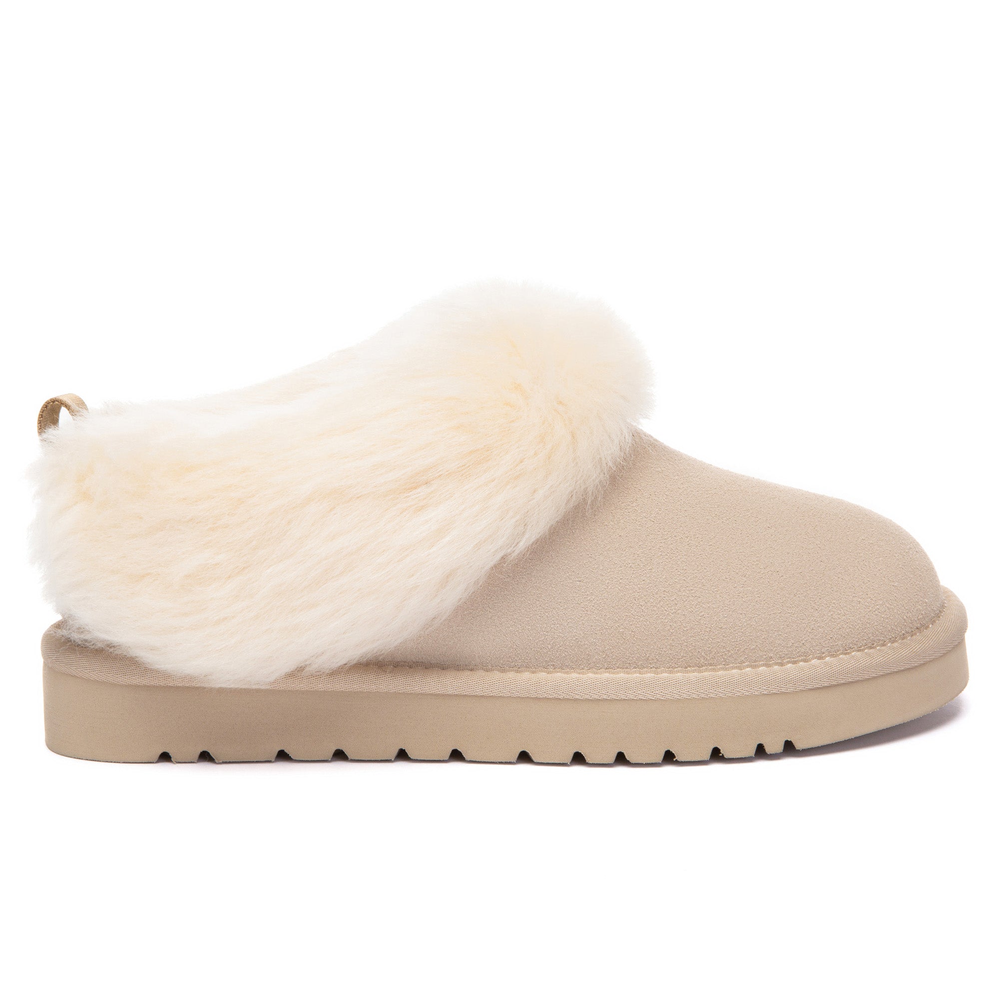 EverUgg Mia Plush Ankle Slippers with soft, cozy lining and plush exterior, designed for comfort and warmth.