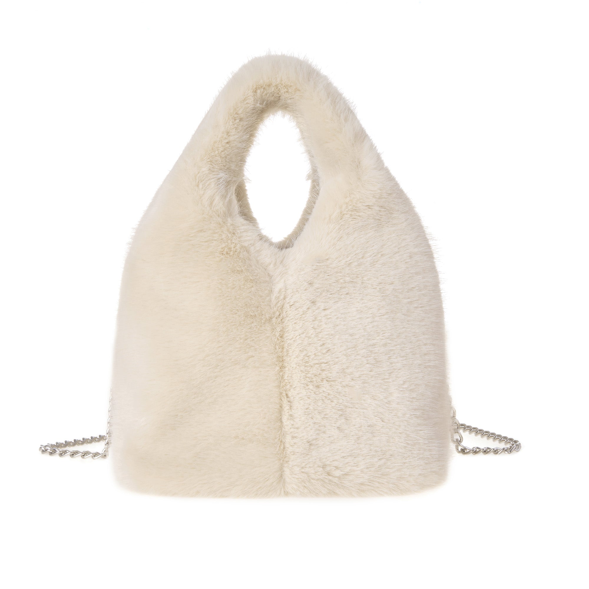 EverUgg Moore Luxury Soft Fluffy Handbag with plush texture and spacious design, shown in a soft, luxurious style.