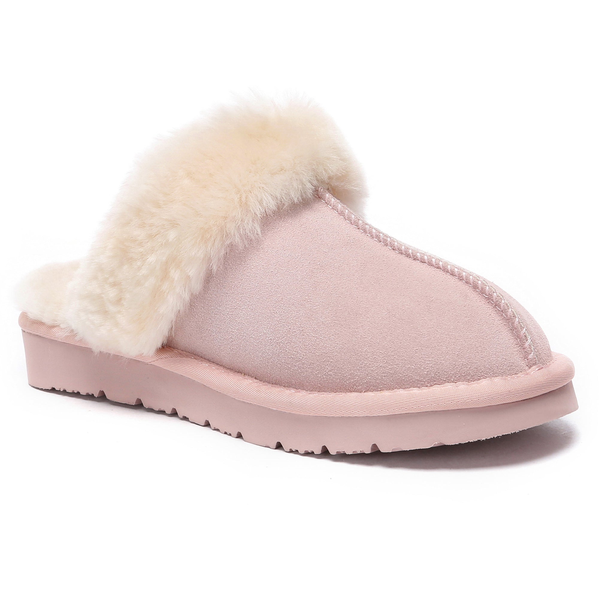 EverUgg Muffin Sheepskin Winter Slippers with plush lining and cozy design for warmth and comfort.