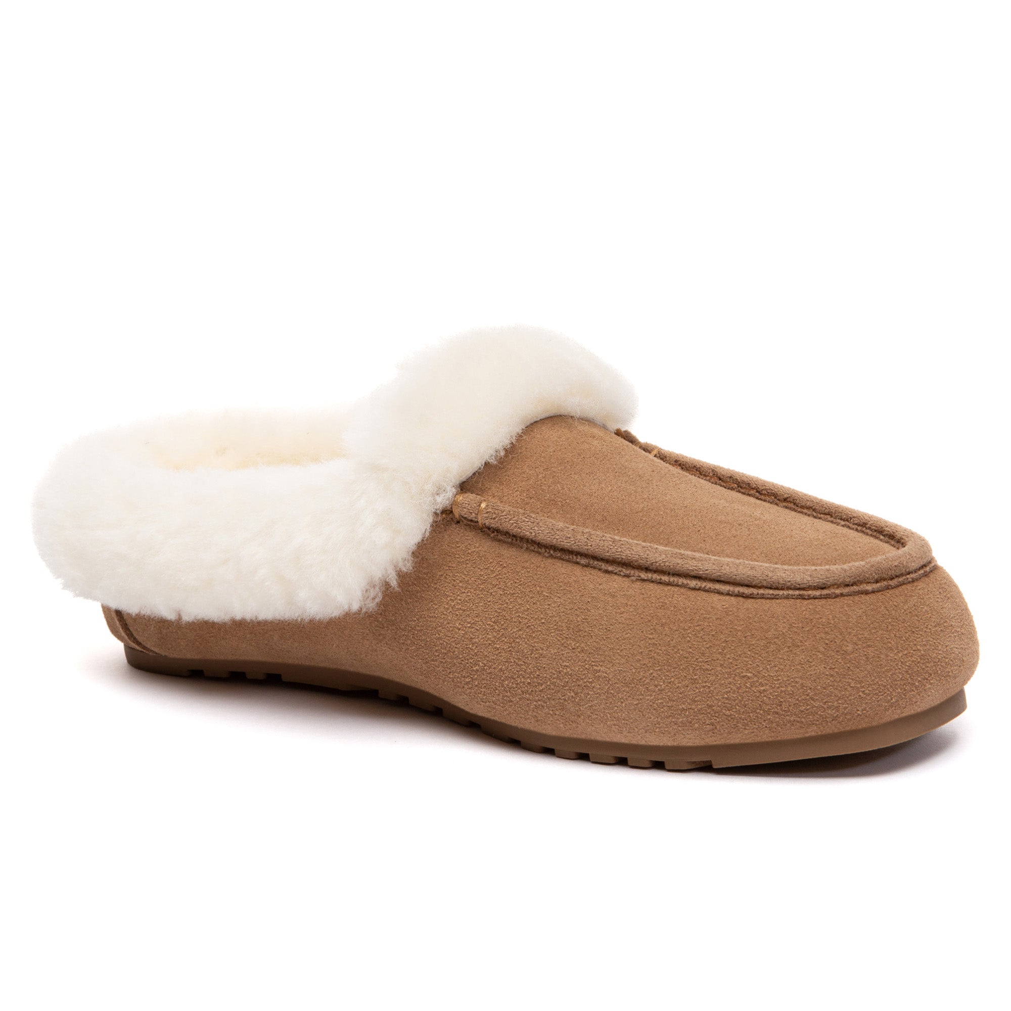 EverUgg Noelle Mule Loafer slippers featuring soft UGG material and a slip-on design, perfect for cozy indoor wear.