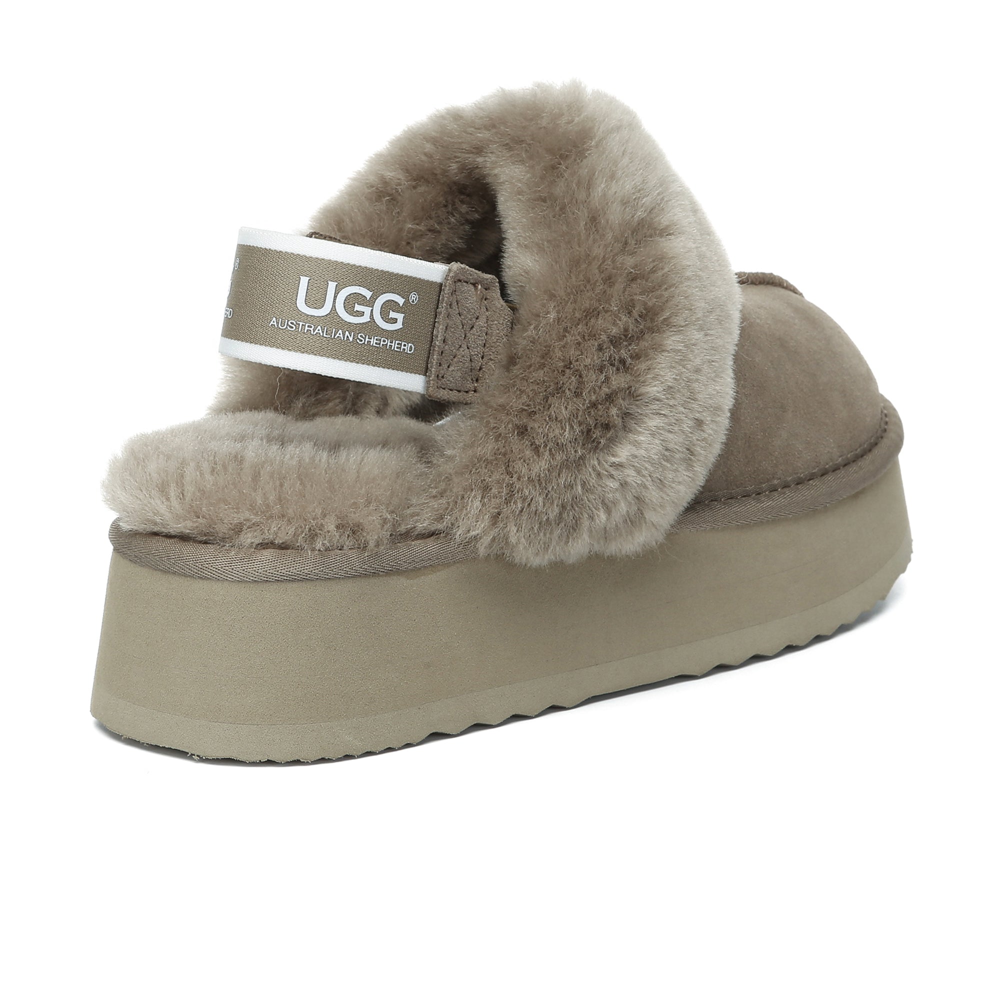 UGG Removable Slingback Platform Slippers