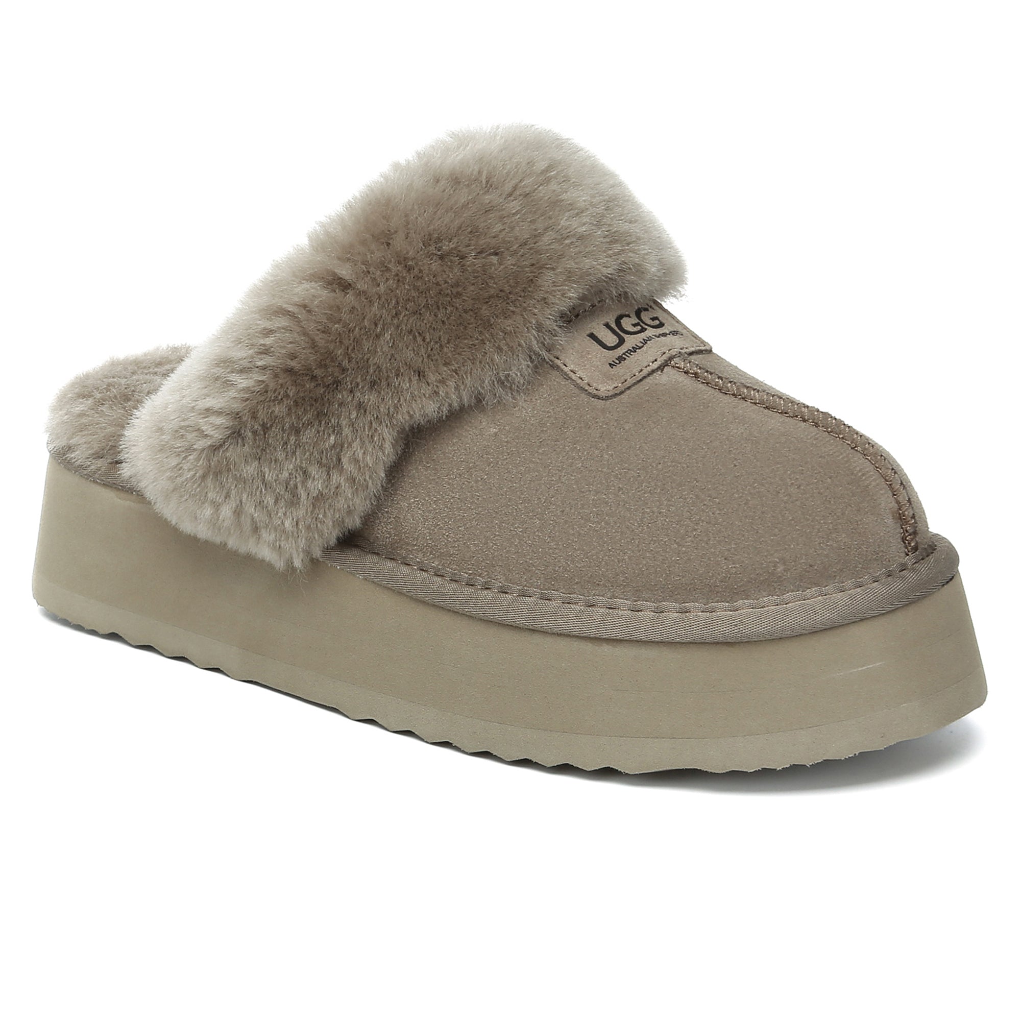 UGG Removable Slingback Platform Slippers