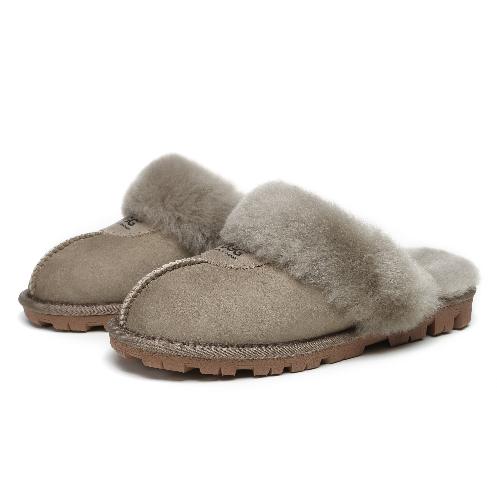 EverUgg premium anti-slip women's slippers with soft lining and open-toe design, ideal for home comfort and indoor wear.