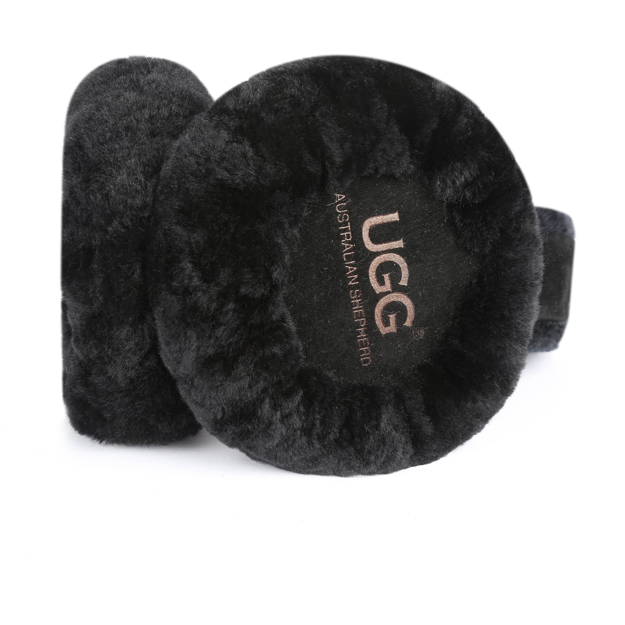 EverUgg premium foldable earmuff with soft, plush exterior and adjustable headband, designed for warmth and comfort.