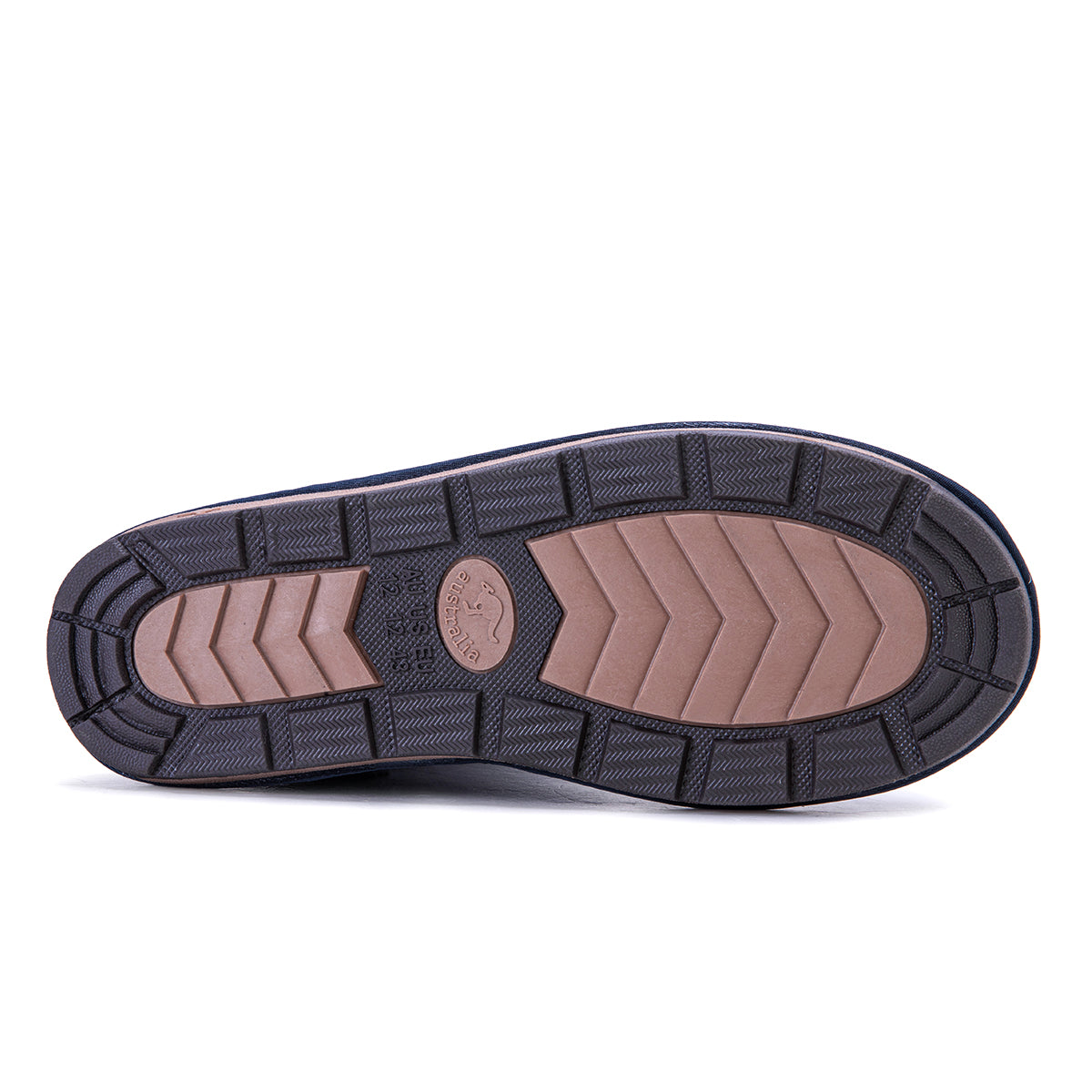 Navy Auzland classic Australian-made UGG boots for women, showcasing cozy sheepskin interior and stylish short design.