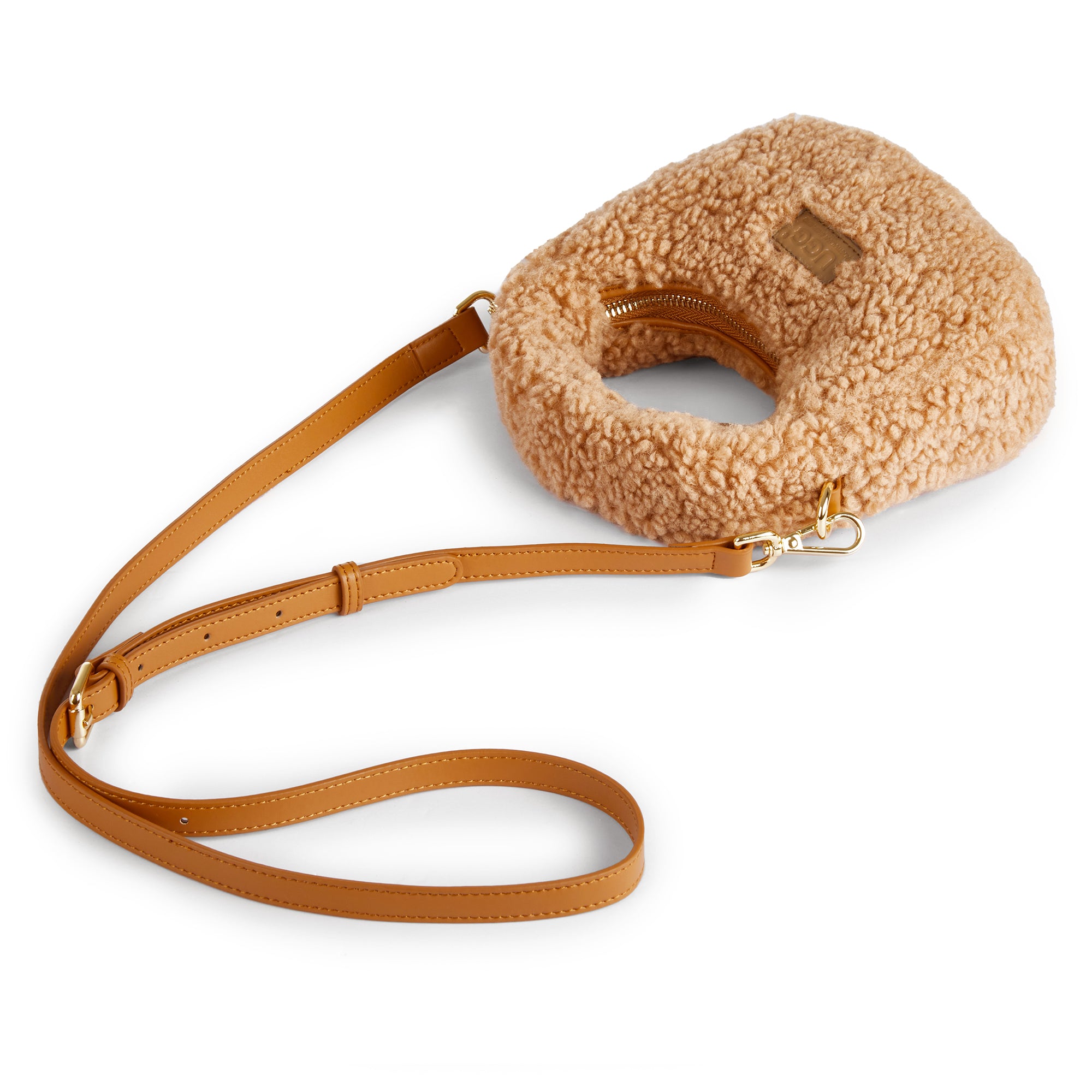 EverUgg Premium Teddy Handbag featuring soft plush fabric, stylish design, and sturdy handles for casual and chic accessory looks.