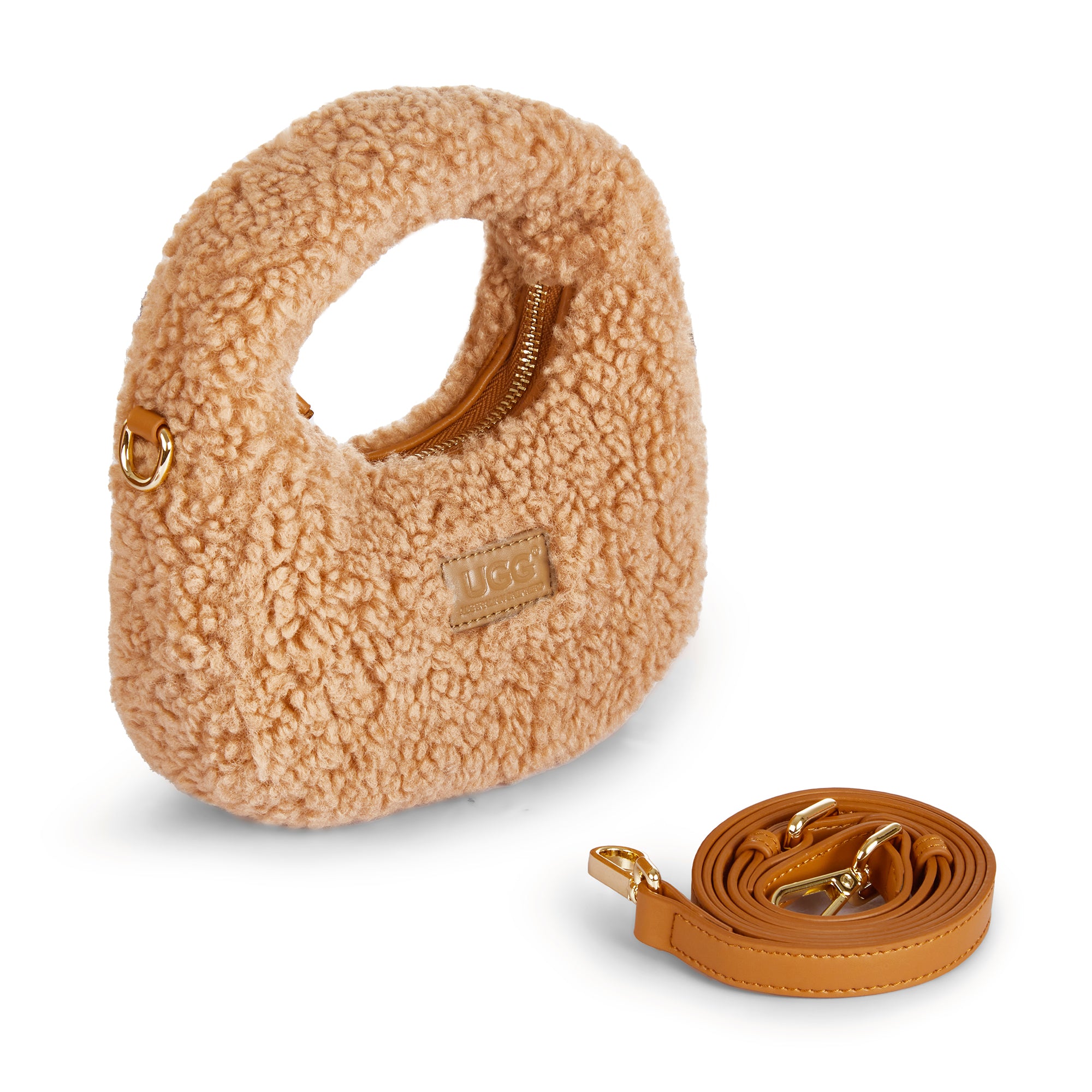 EverUgg Premium Teddy Handbag in soft, plush material with a stylish design, perfect for casual and chic outfits.