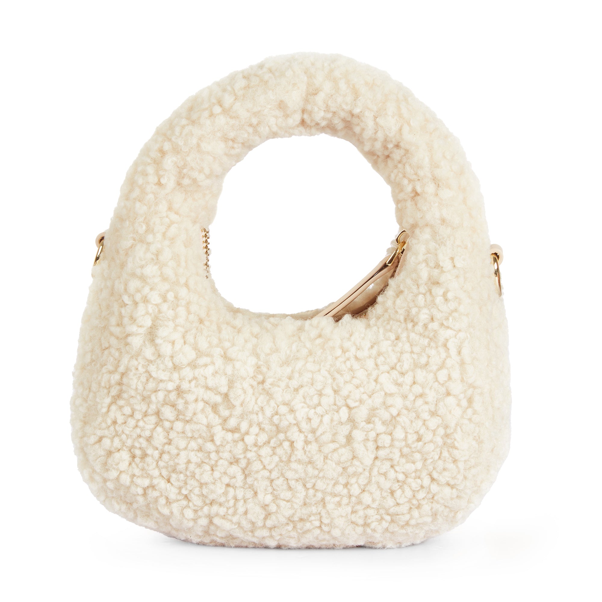 EverUgg Premium Teddy Handbag with soft, plush exterior and sturdy handles, perfect for stylish everyday use.