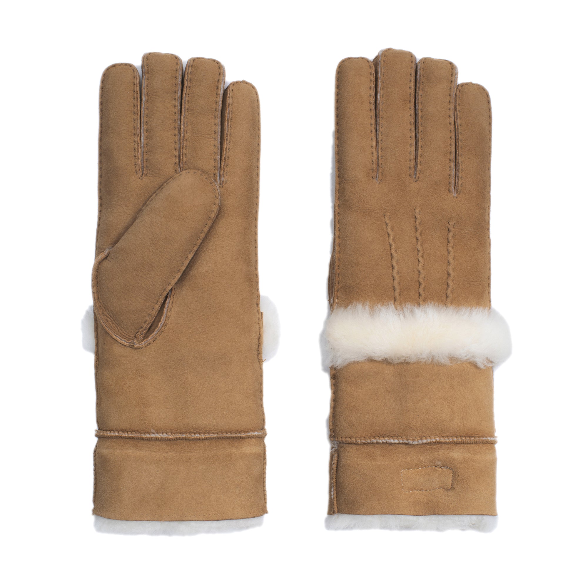 EverUgg Puni Gloves in cozy knit, featuring ribbed cuffs and soft fabric for warmth and comfort.