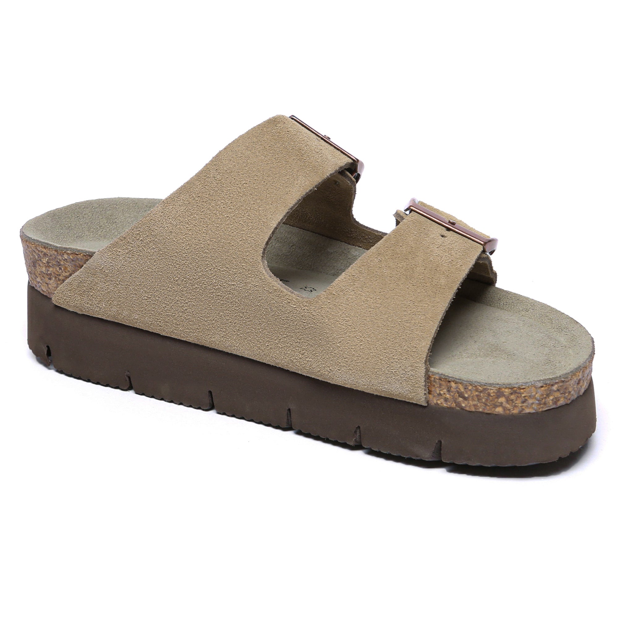 EverUgg Sandalford Birkie Platform Slides for women, stylish summer shoes with a comfortable platform design.
