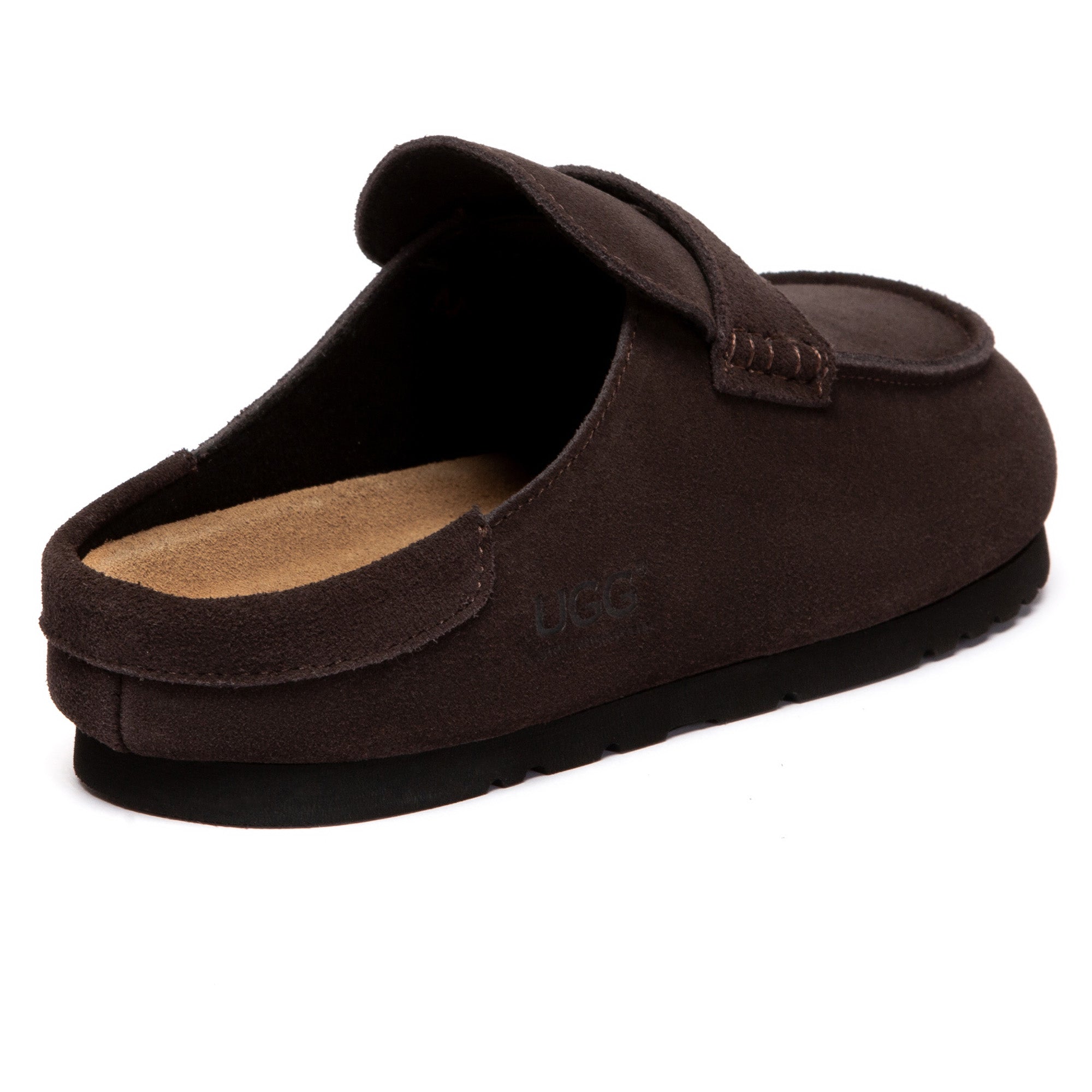EverUgg Slip-On Birkie Mule UGG slippers featuring soft plush lining and a comfortable slip-on design.