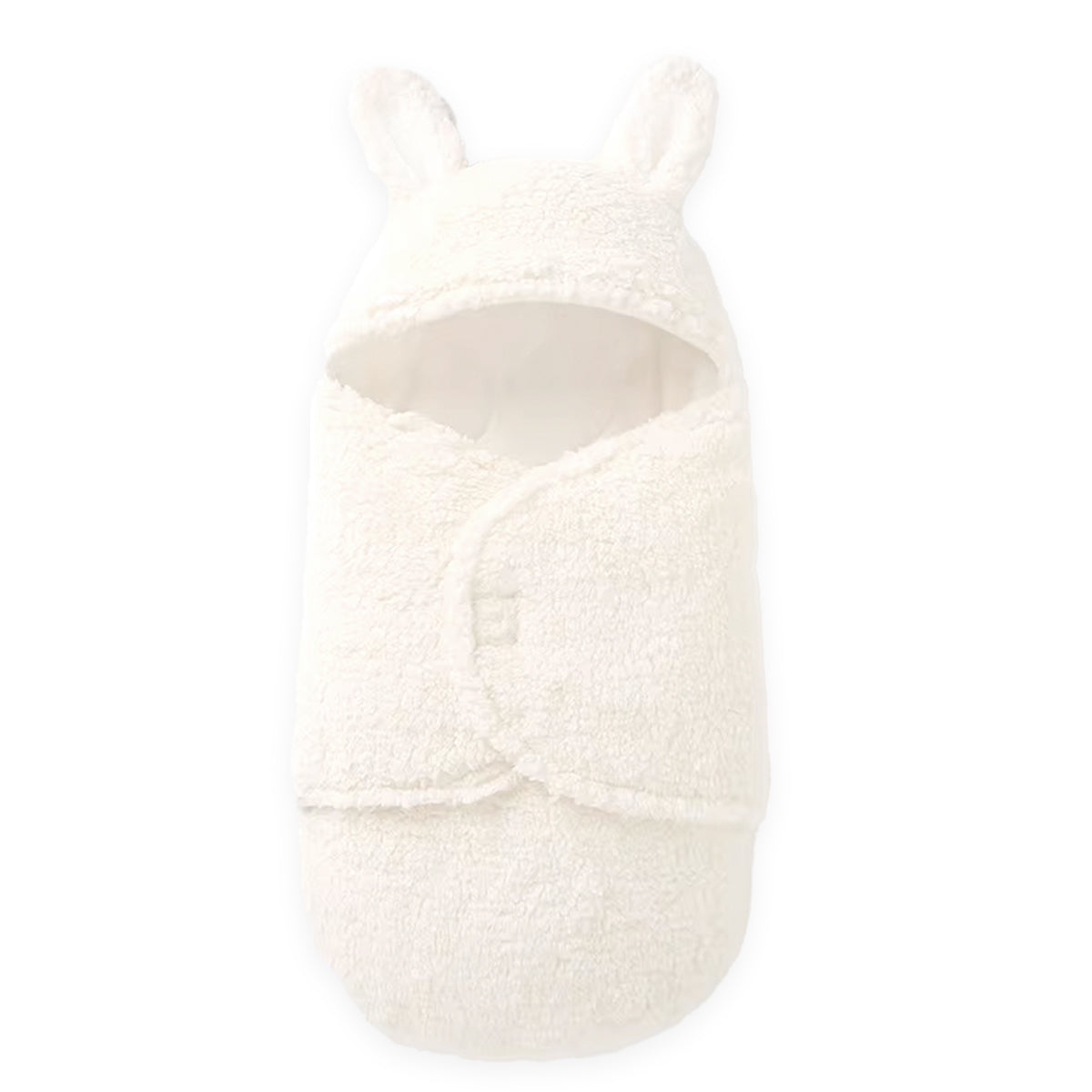 Snuggyz® Baby Swaddle Wrap Blanket in soft fabric, designed for gentle swaddling and cozy comfort for infants.