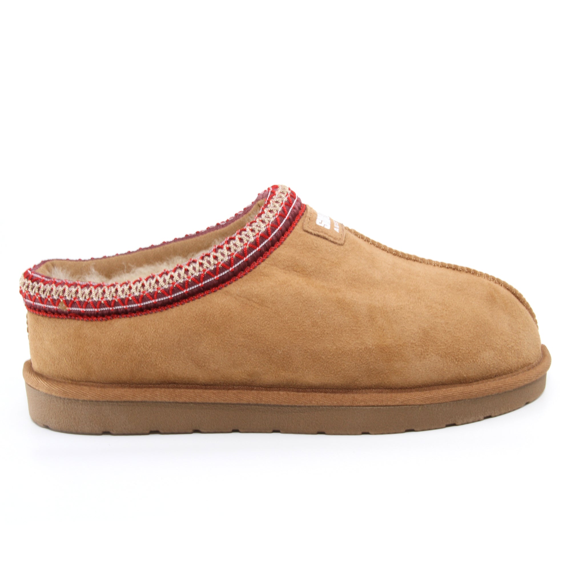 Snuggyz Kenzie UGG slippers for women, Australian-made cozy slip-on shoes with plush interior and durable suede exterior.