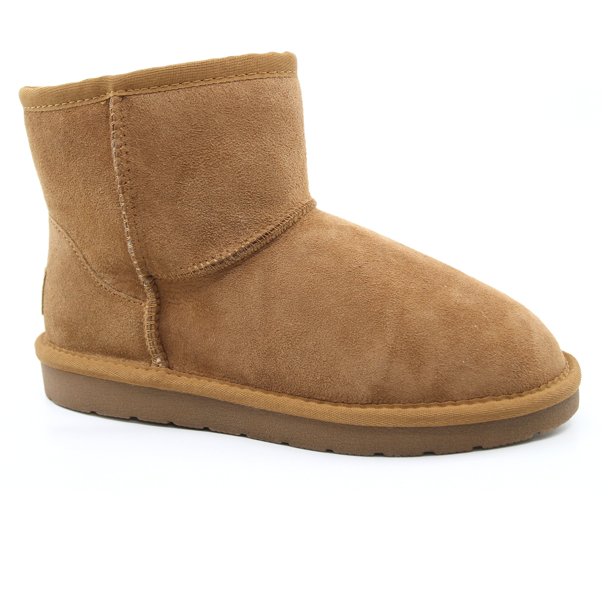 Snuggyz Premium Mini Classic UGG Boots for women, Australian-made sheepskin shoes with plush lining and durable sole.