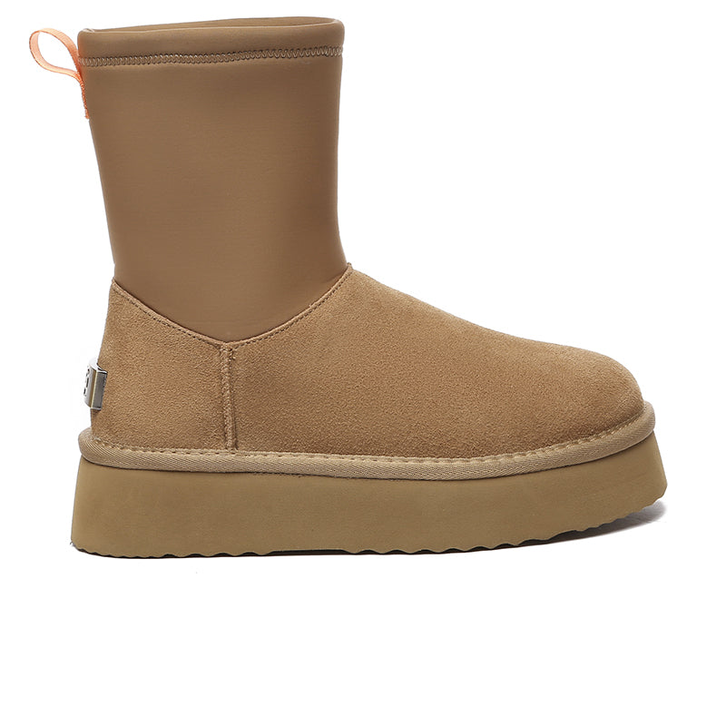 EverUgg Tasman Platform UGG Boots for women, stylish fashion shoes with a chunky platform sole, shown in chest01.jpg.