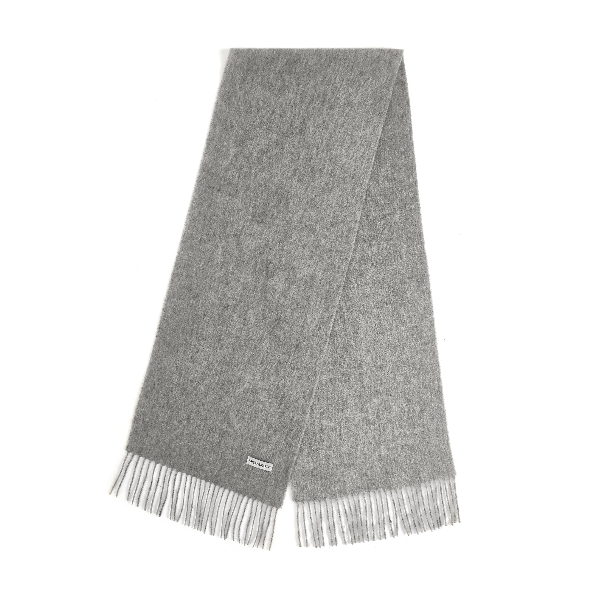EverUgg Tassel Wool Scarf featuring soft pure wool fabric and decorative tassels for stylish warmth and accessory appeal.