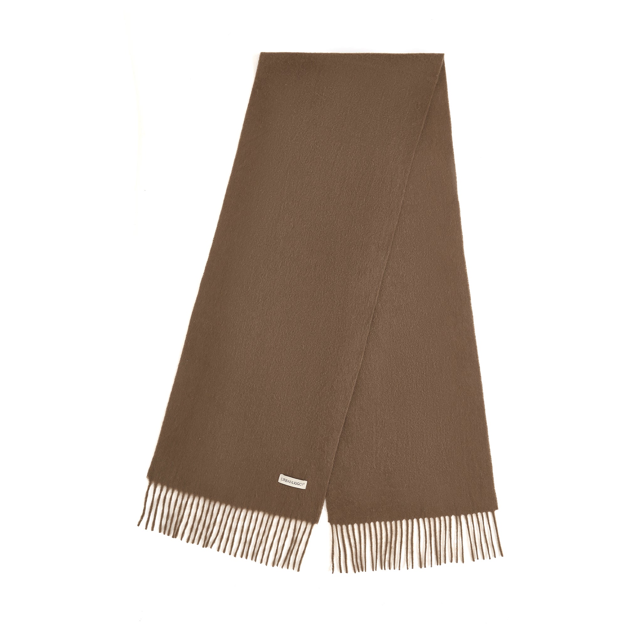EverUgg Tassel Wool Scarf featuring soft pure wool fabric and decorative tassels for cozy, stylish winter wear.
