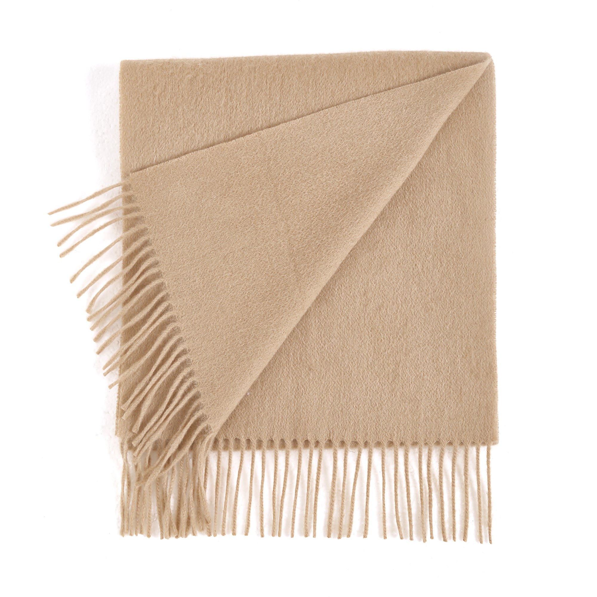 EverUgg Tassel Wool Scarf featuring soft pure wool fabric and stylish tassel details, perfect for cozy accessories.