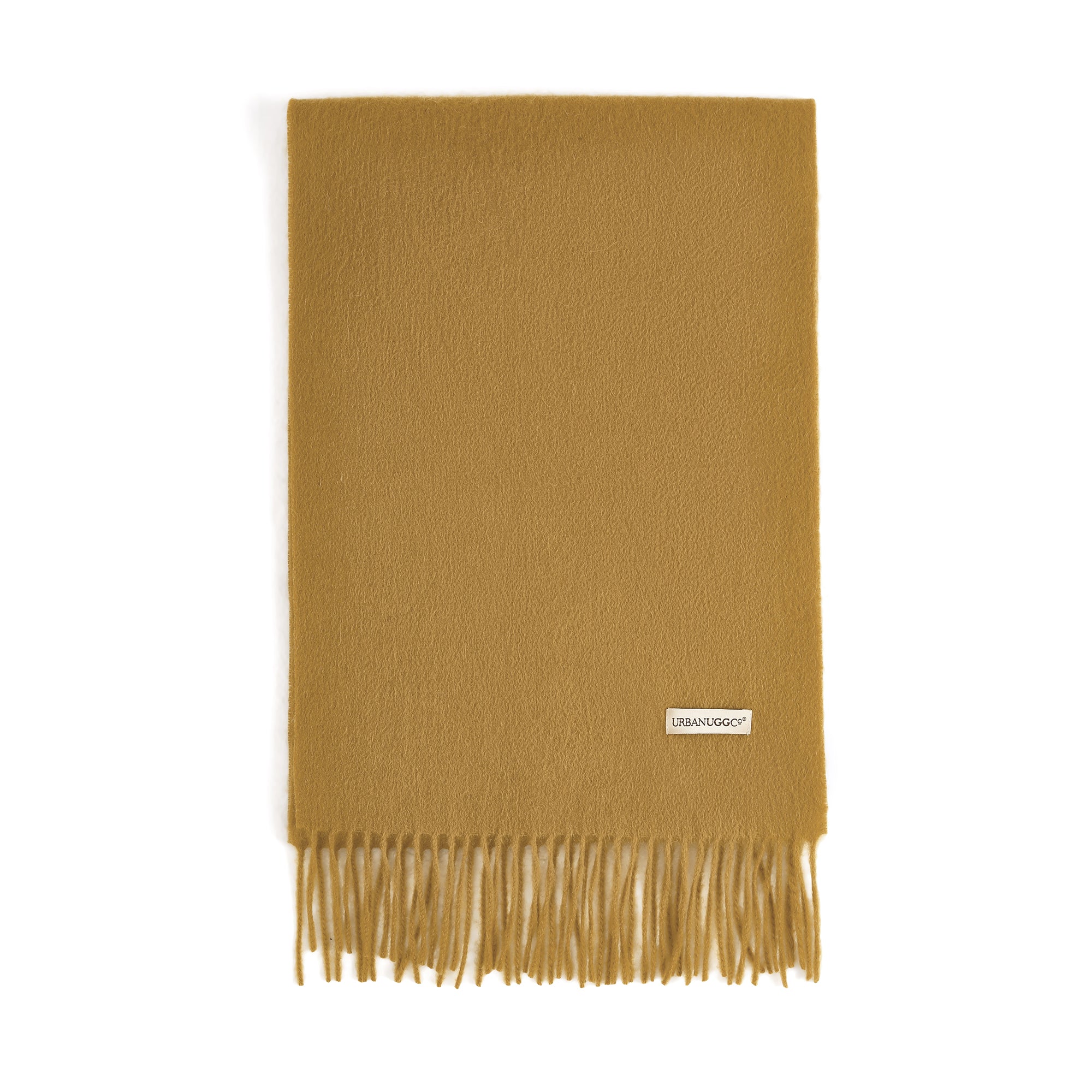 EverUgg Tassel Wool Scarf with decorative tassels, soft pure wool material, stylish accessory for cold weather.