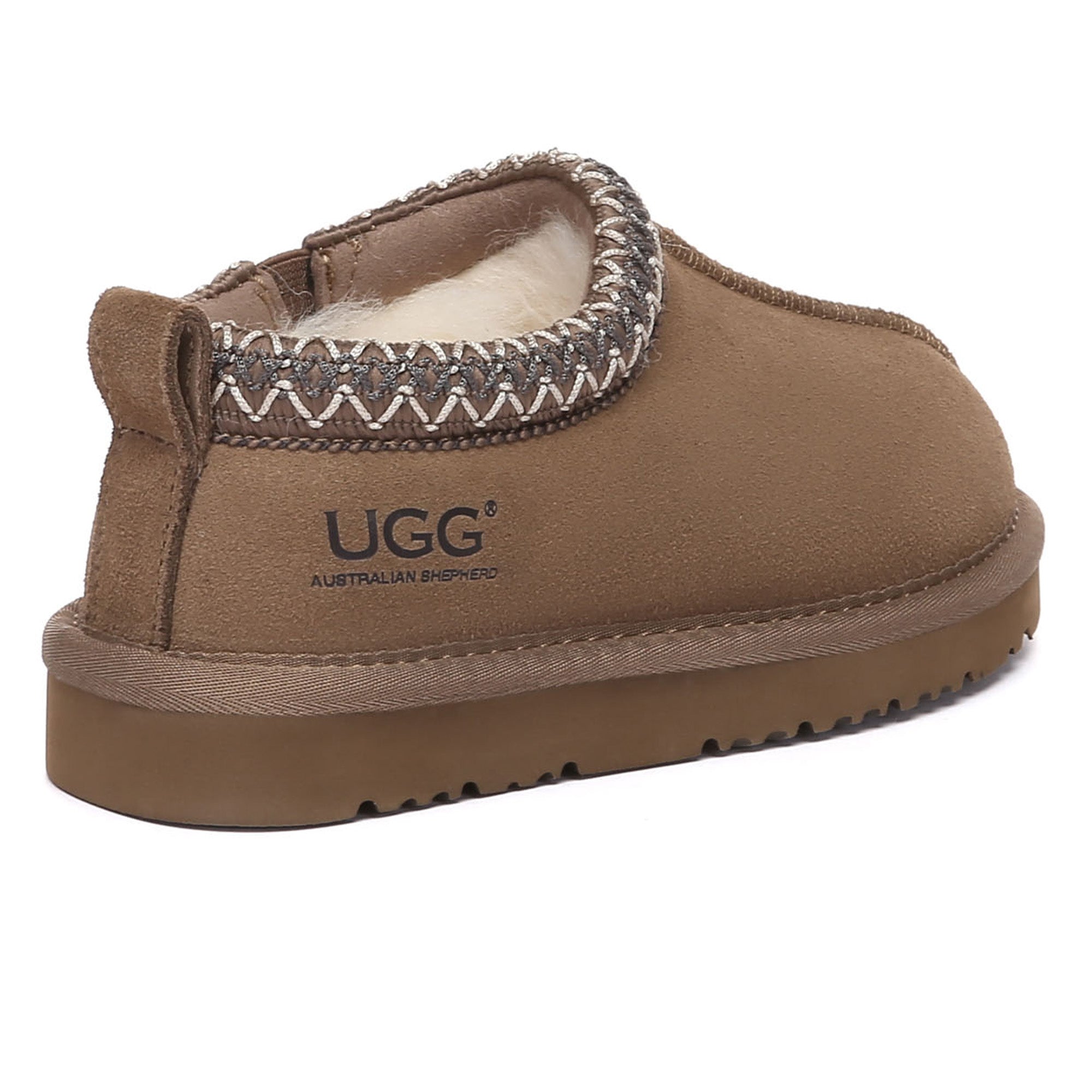 EverUgg Tazzy Kids UGG slippers featuring soft plush lining and slip-on design, perfect for cozy indoor wear.
