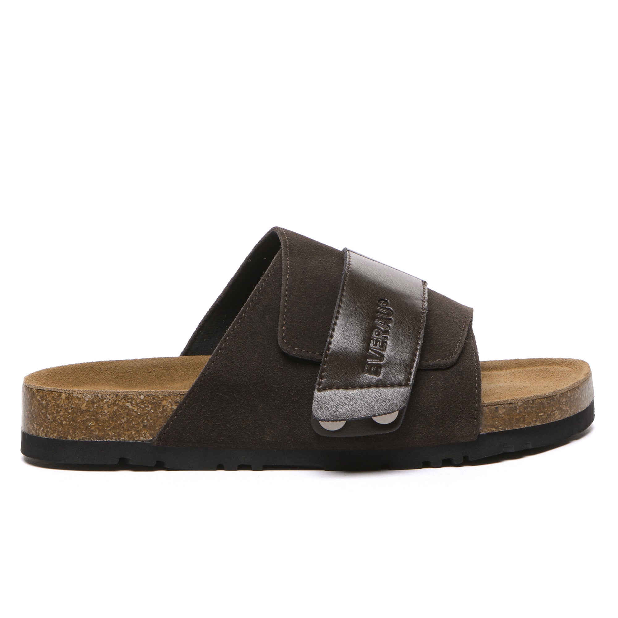 EverUgg Terra adjustable strap slip-on summer sandals with open toes and cushioned soles on a neutral background.