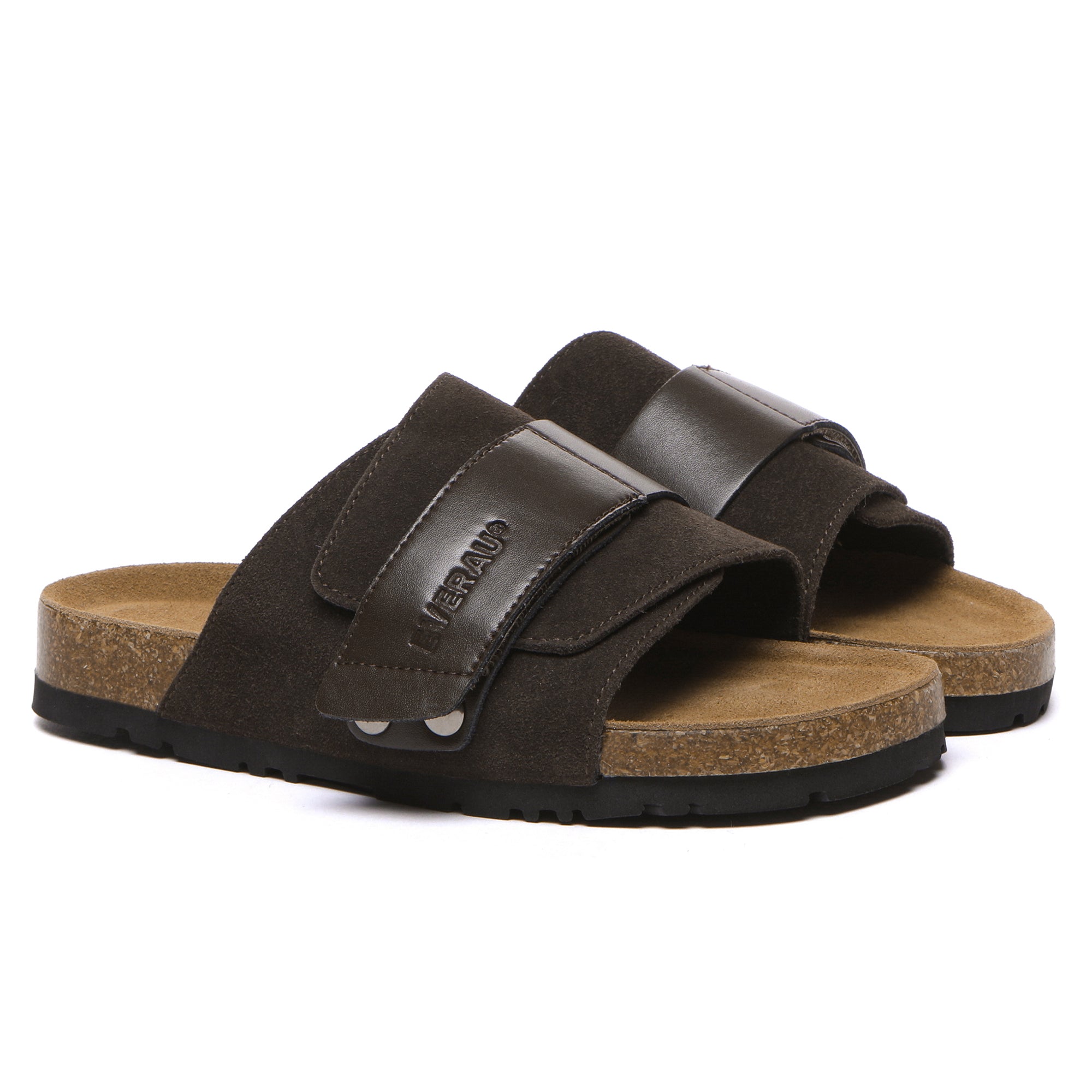 EverUgg Terra adjustable strap slip-on summer sandals with open toes and cushioned footbed, perfect for warm weather wear.