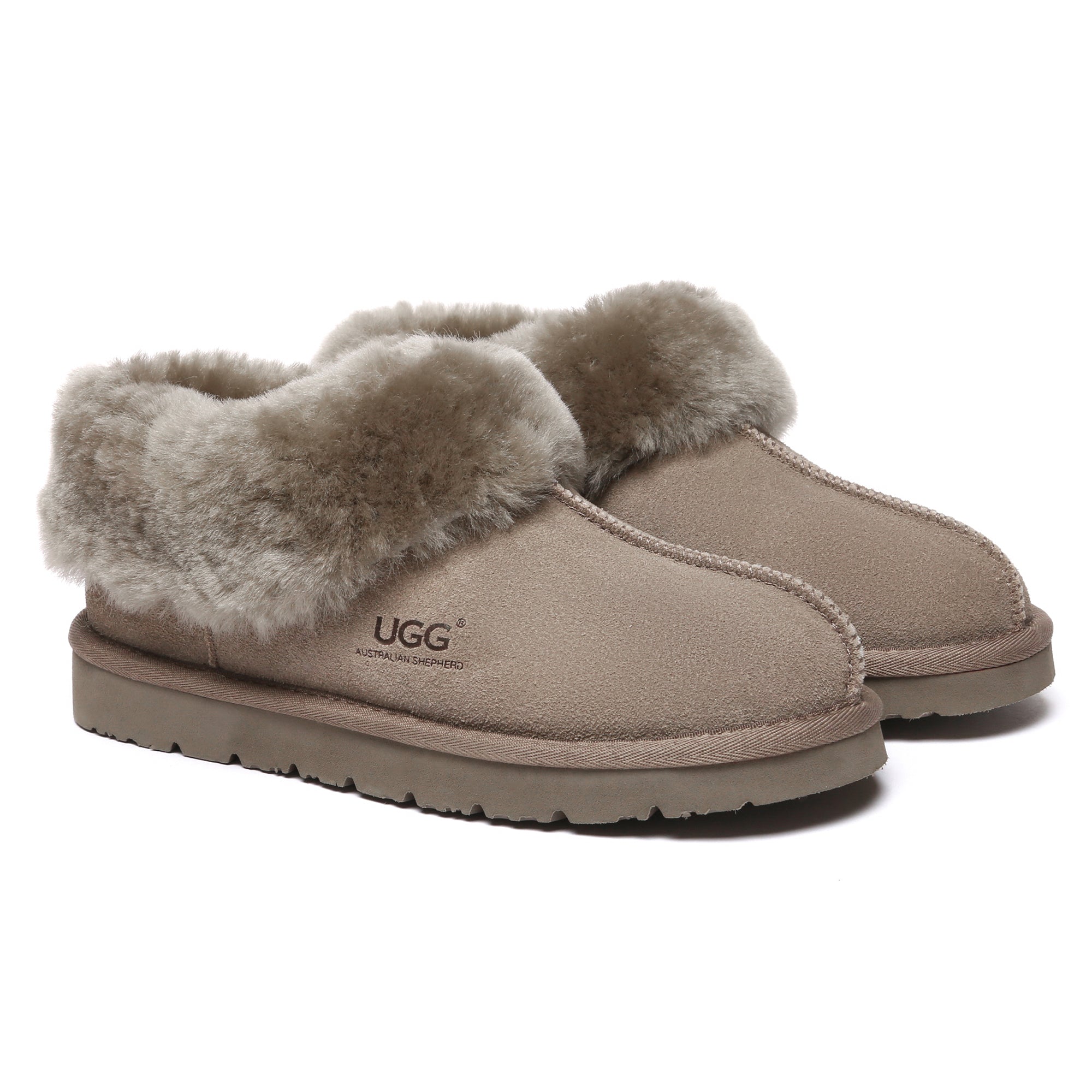 EverUgg UGG ankle slippers in a special color, featuring soft material and cozy design, perfect for comfortable indoor wear.