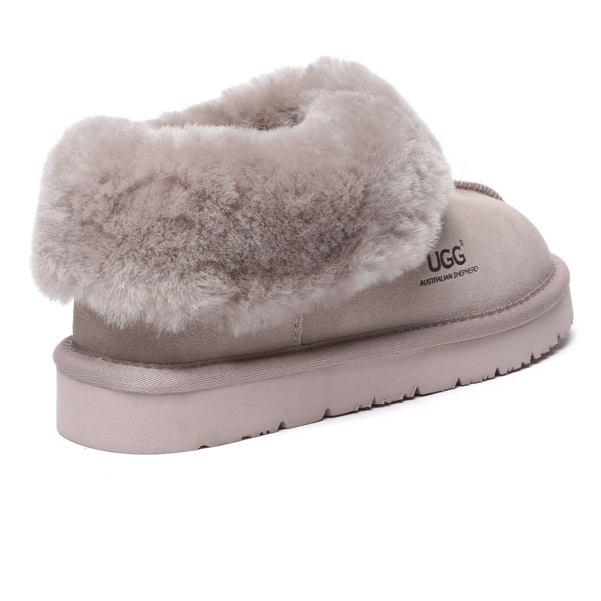 EverUgg UGG ankle slippers in a special color, showcasing cozy design and soft material for comfortable indoor wear.