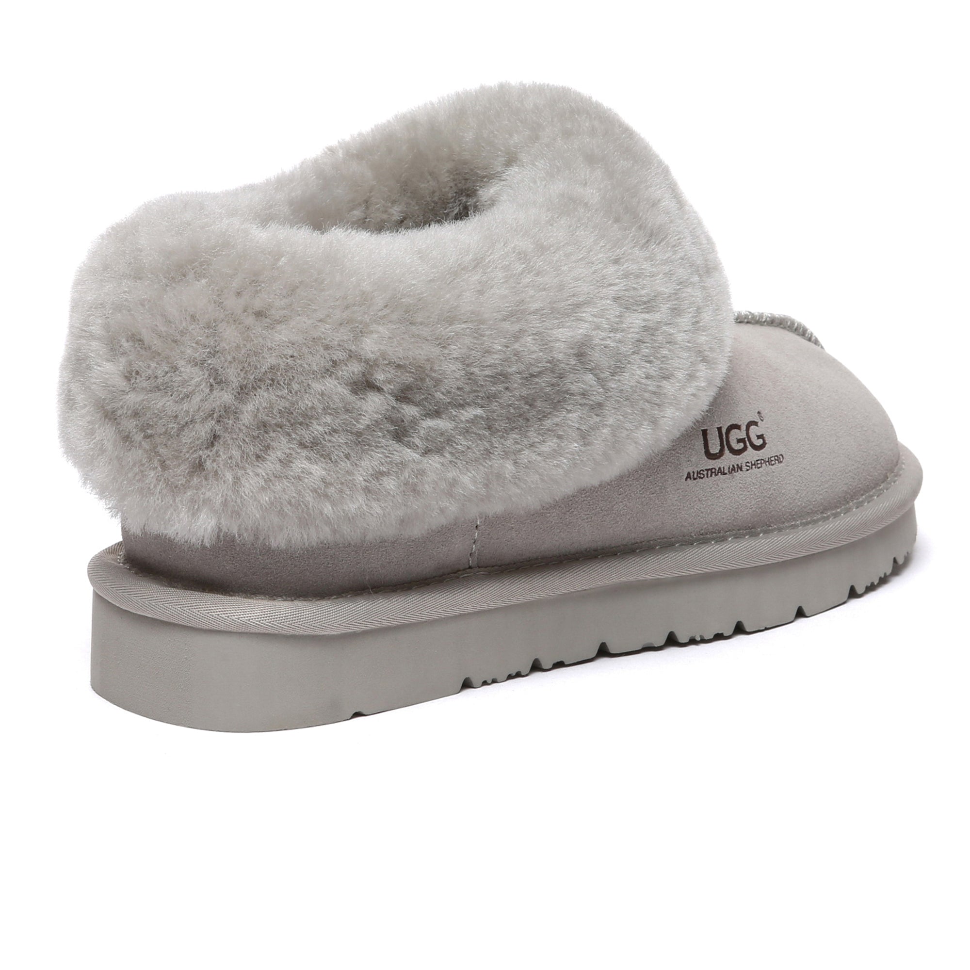 EverUgg UGG ankle slippers in a special colour, soft plush fabric with a cozy design perfect for indoor comfort.