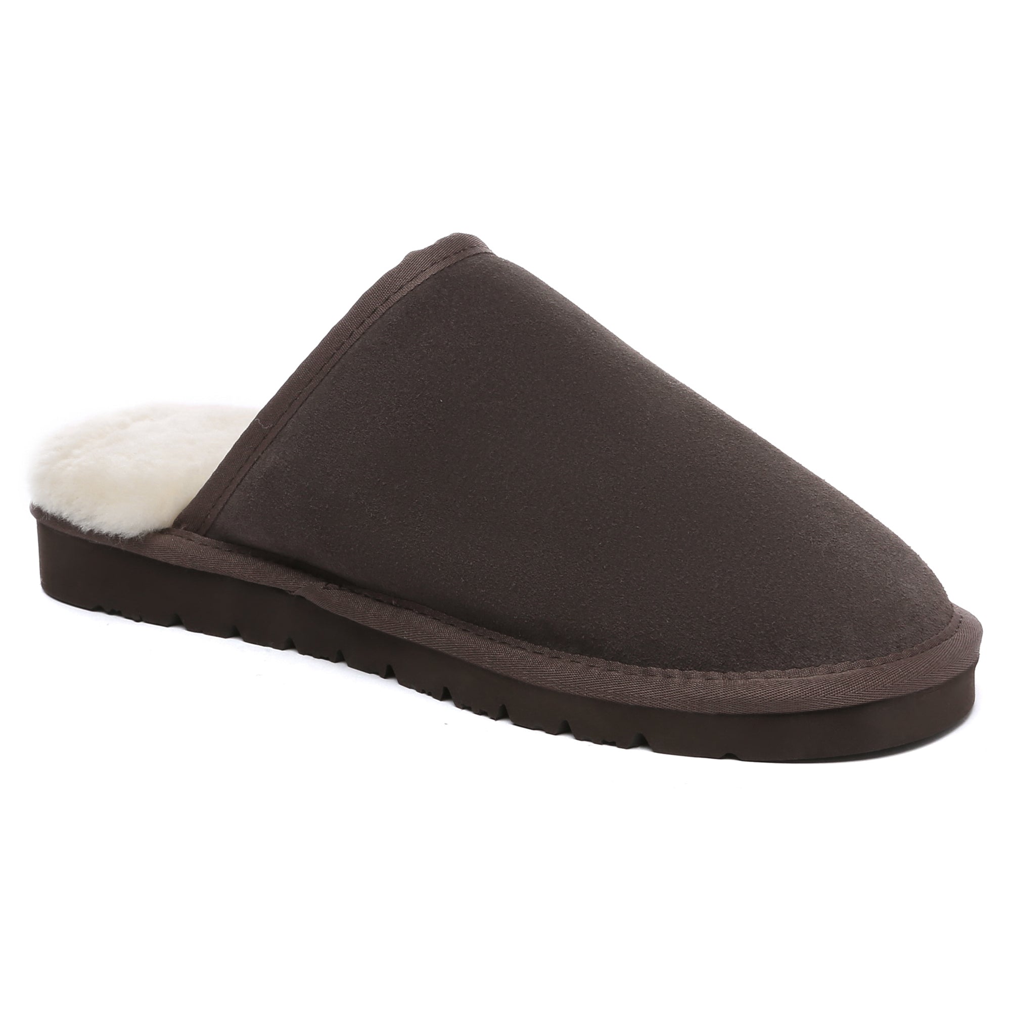 EverUgg men's Ultra Comfort Sole slippers, soft fabric slippers with cushioned soles, ideal for cozy indoor wear.