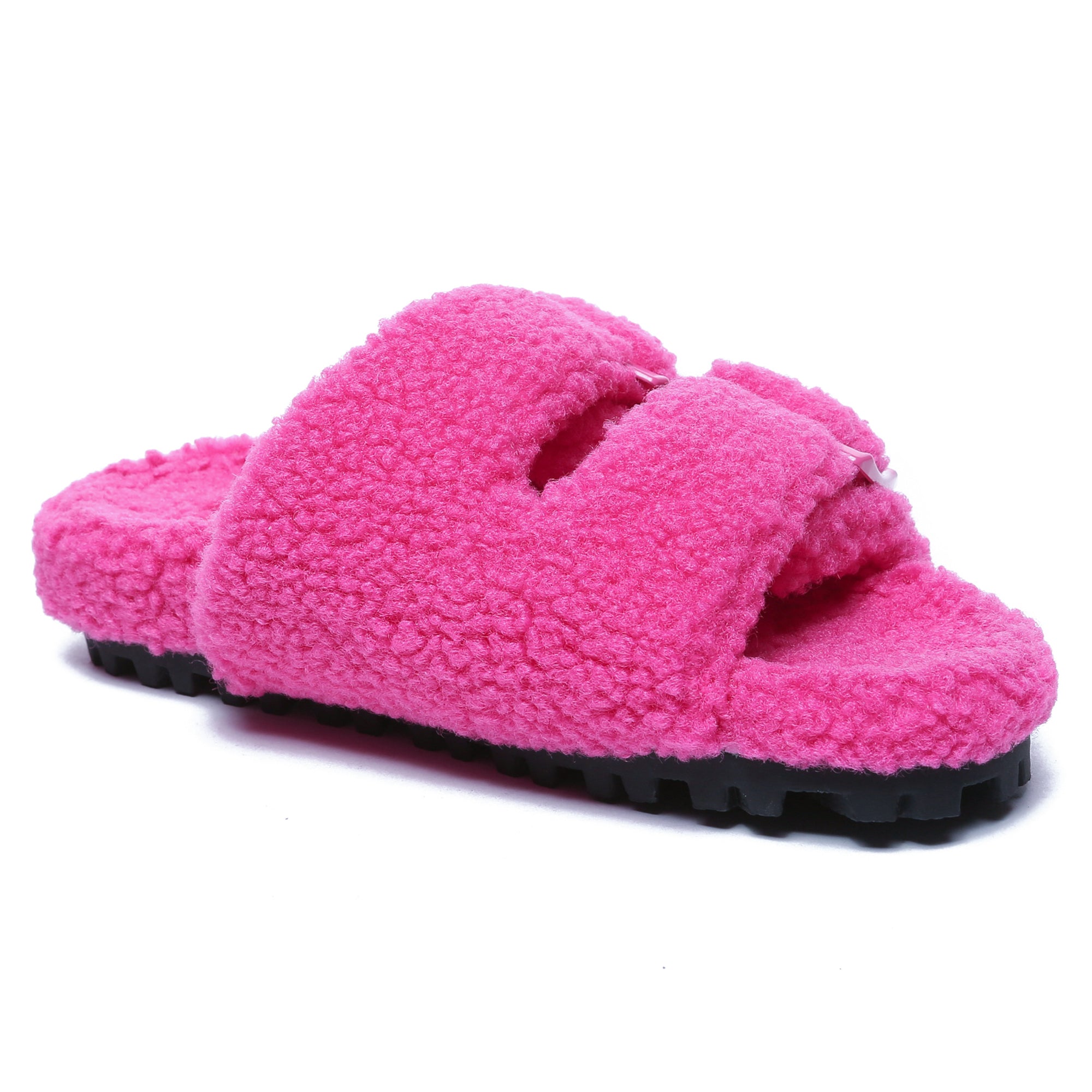 EverUgg UGG women's adjustable buckle sandal slides with open-toe design and cushioned sole, ideal for comfortable summer wear.