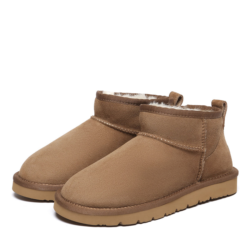 EverUgg UGG Ultra Mini Classic Boots for women in special colors, featuring plush sheepskin interior and suede exterior.