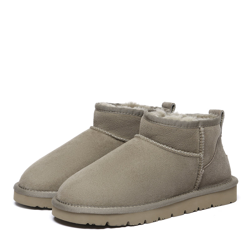 EverUgg Ultra Mini Classic UGG Boots for women in special colors, featuring soft sheepskin and a cozy, stylish design.