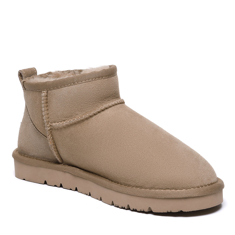 EverUgg Ultra Mini Classic UGG Boots for women in special colors, showcasing stylish and cozy sheepskin footwear.