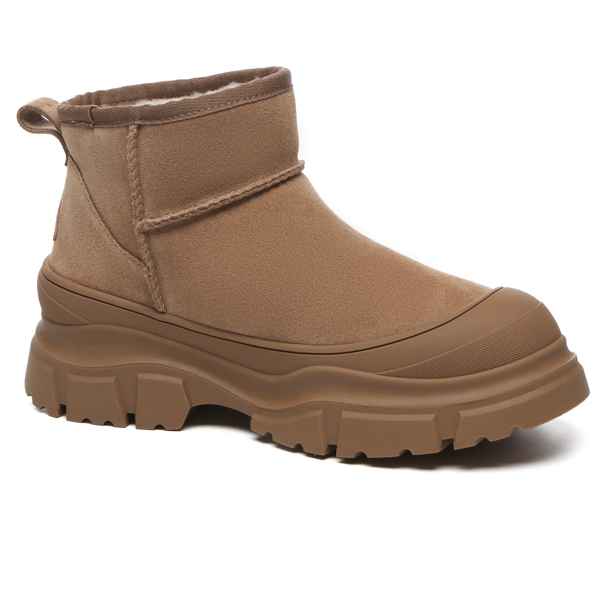 EverUgg Ultra Mini Classic Chunky UGG platform shoes for women, featuring a stylish design and comfortable fit.