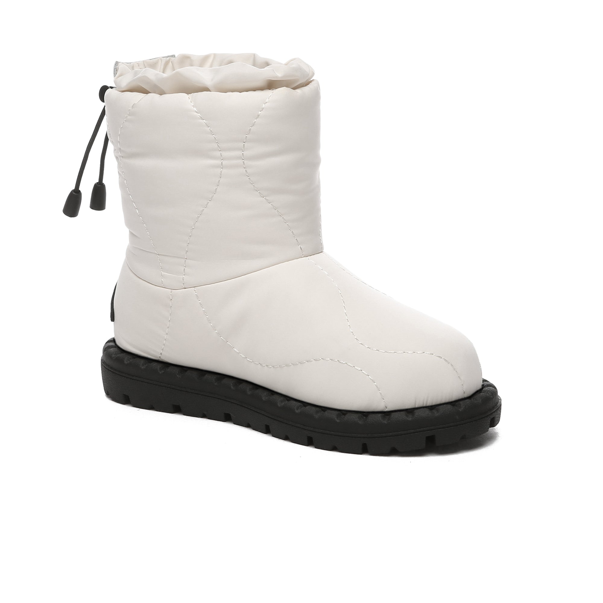 Kids waterproof sheepskin UGG boots by EverUgg featuring soft fabric, waterproof design, and cozy sheepskin lining.
