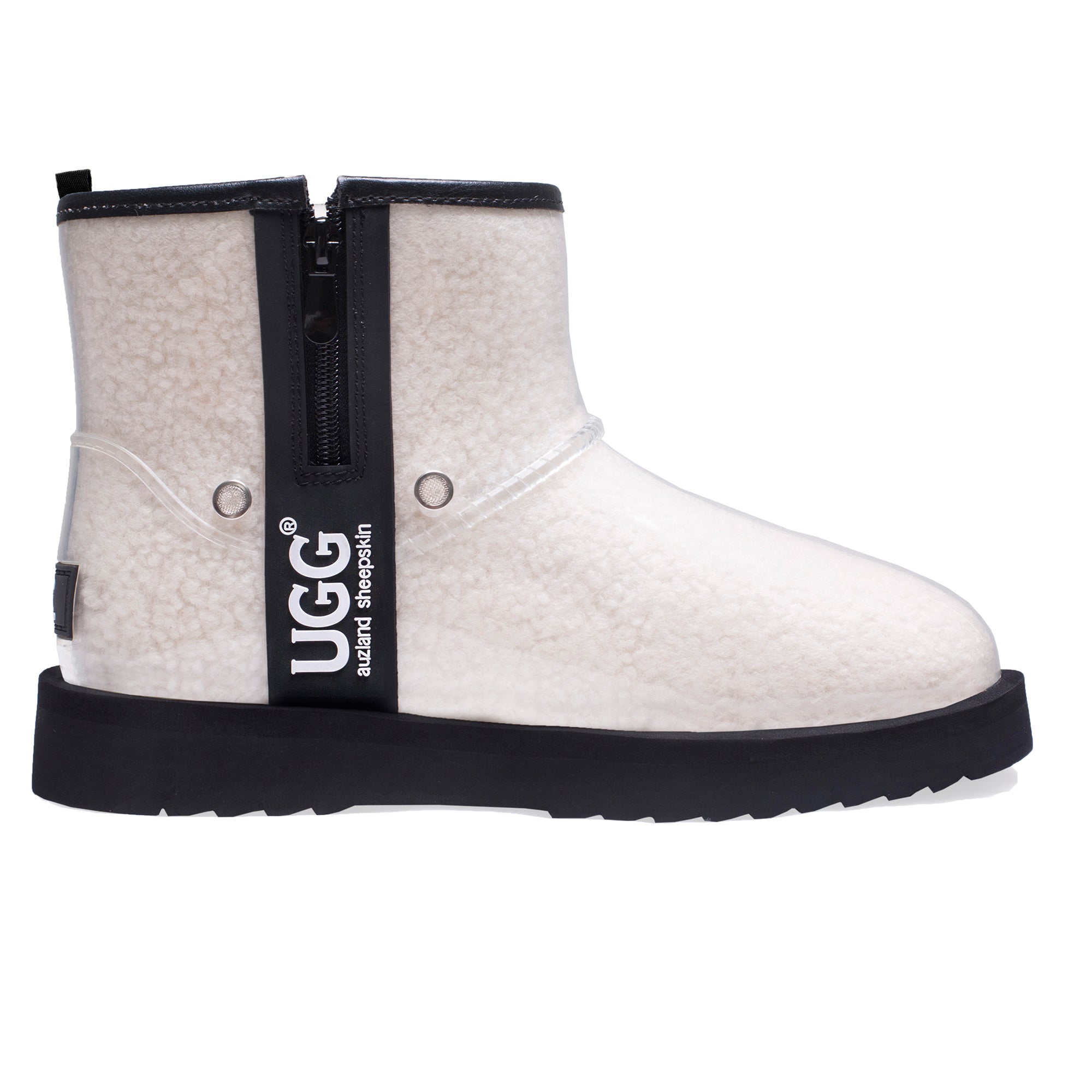 UGG Zipper Clear Mini Rain Boots