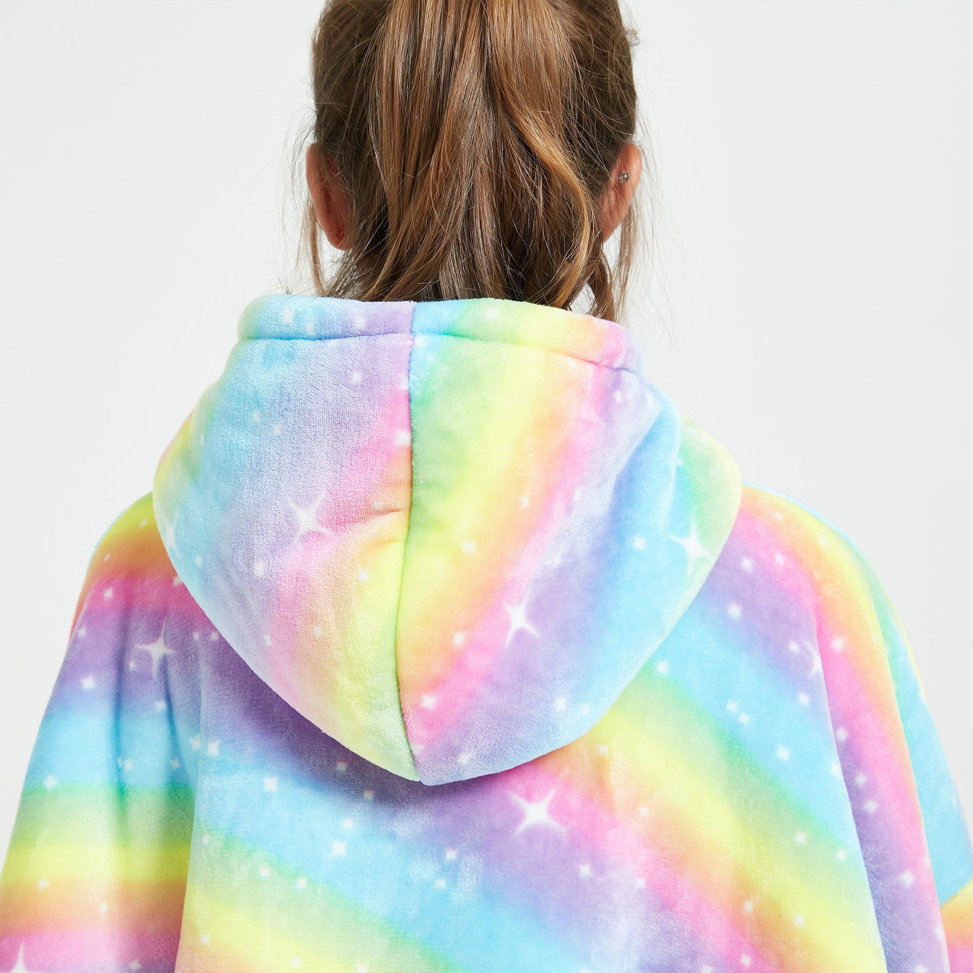 Rainbow Hoodie Blanket