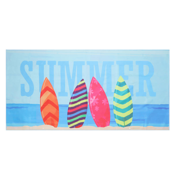 모래가없는 해변 타월