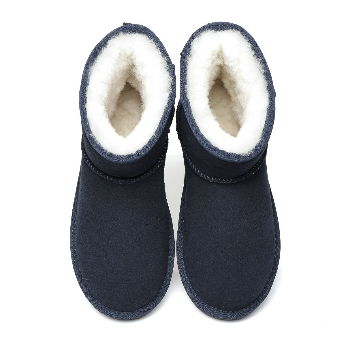 EverUgg Classic Mini UGG Boots in special suede colors, shown with a cozy interior and stylish design for women.