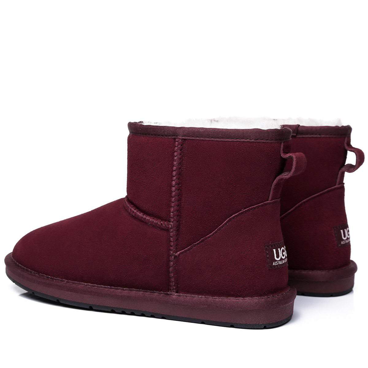 EverUgg Classic Mini UGG Boots in suede, featuring special color options, designed for women’s casual and cozy footwear.