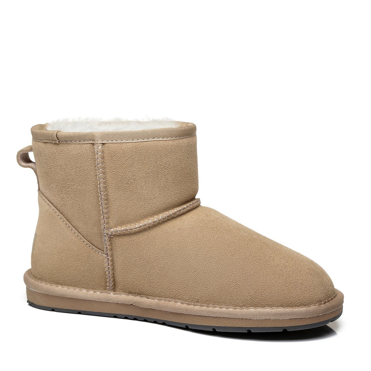 EverUgg Classic Mini UGG boots in suede with special colors, featuring a cozy design for women.