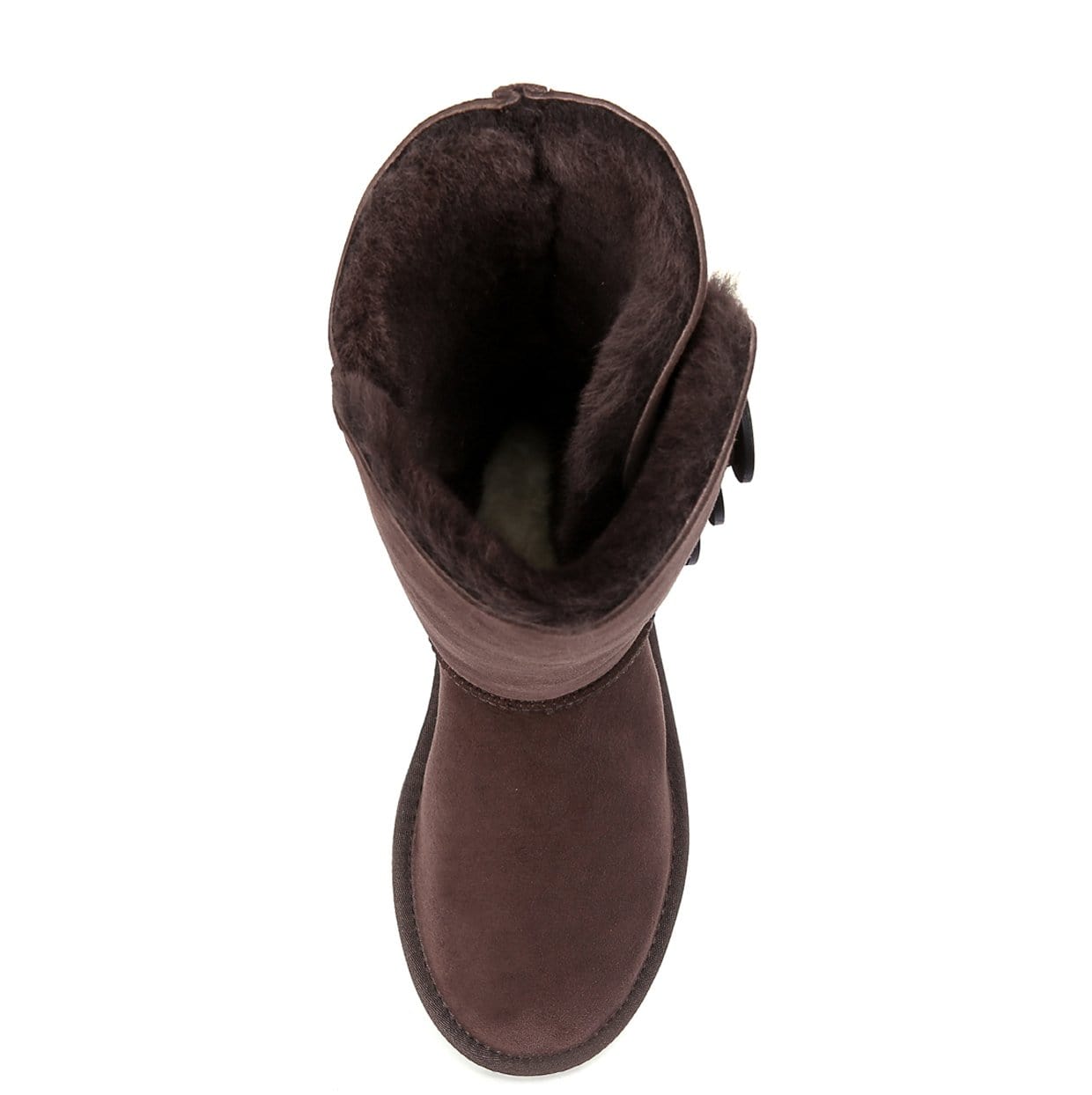 EverUgg Classic Tall 3-Button UGG Boots for women, showing the cozy shearling-lined tall boots with three button accents.