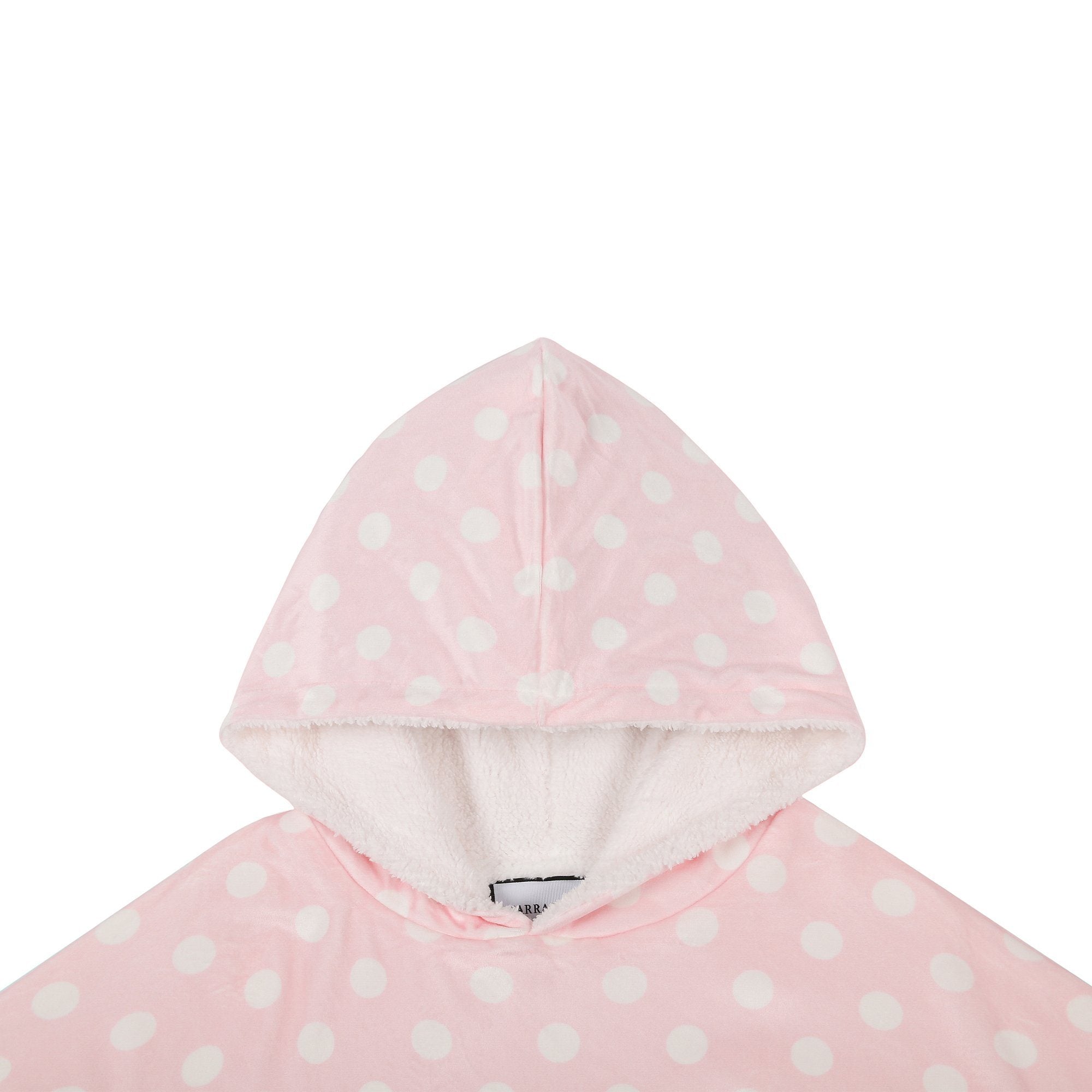 Hoodie Blanket Adult Pinky