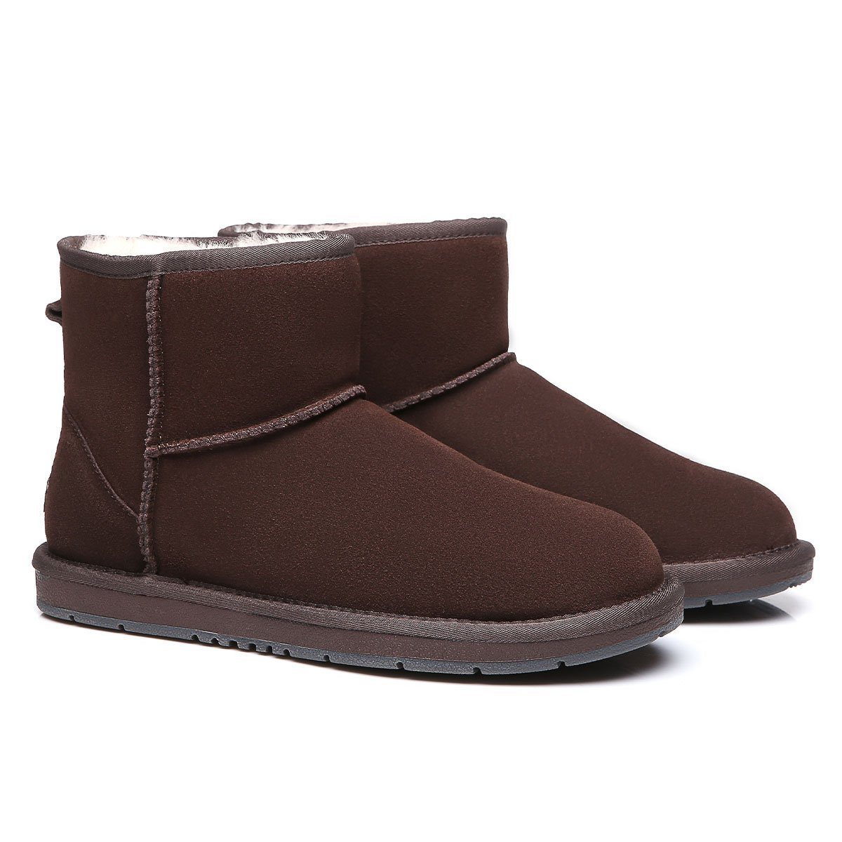 EverUgg Mini Classic Suede UGG Boots for women featuring a cozy design and soft suede material, perfect for casual wear.