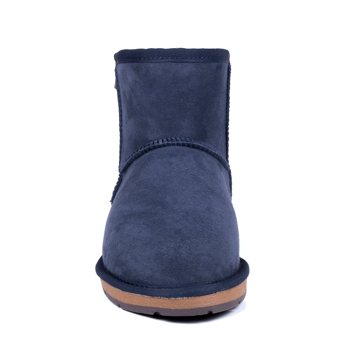 A pair of Auzland premium mini classic UGG boots for women, featuring soft sheepskin and cozy design.