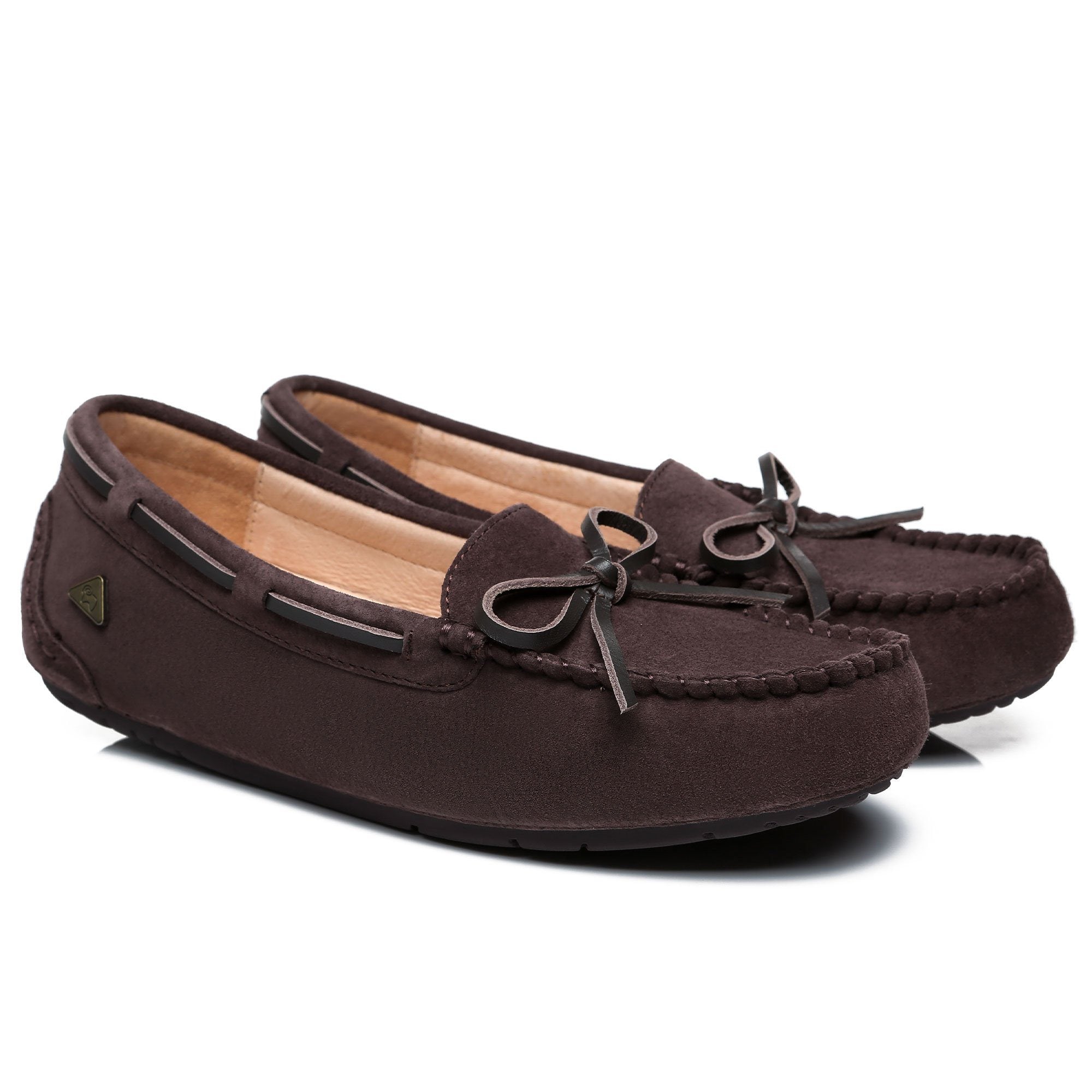 EverUgg Premium Summer Moccasin shoes for women with soft leather and comfortable design, perfect for casual summer wear.